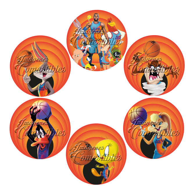 Obleitas comestibles - Space jam