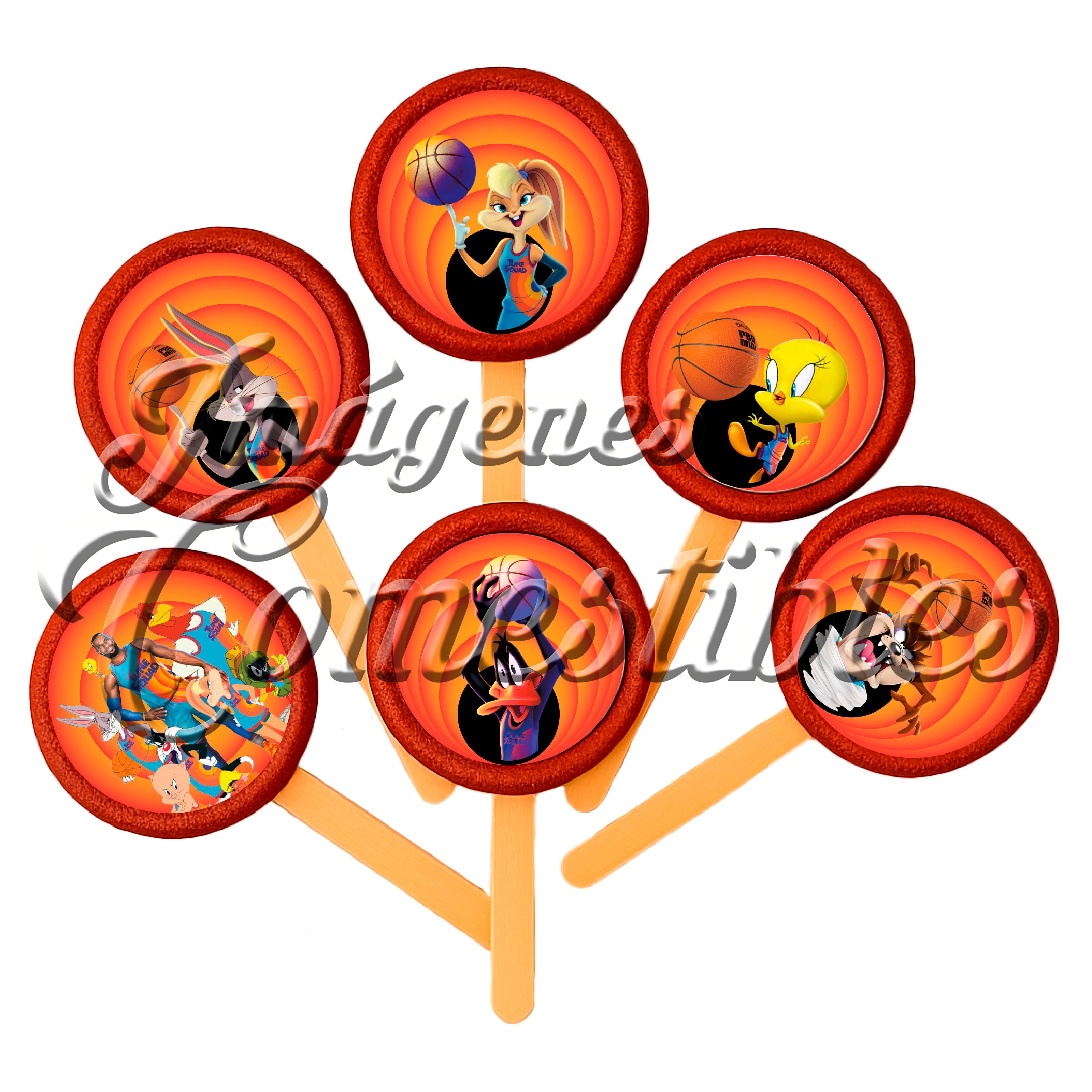 Paletas de chamoy – Space jam