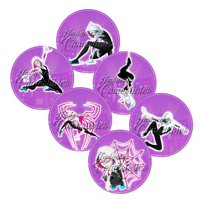 Obleitas comestibles - Spider Wen