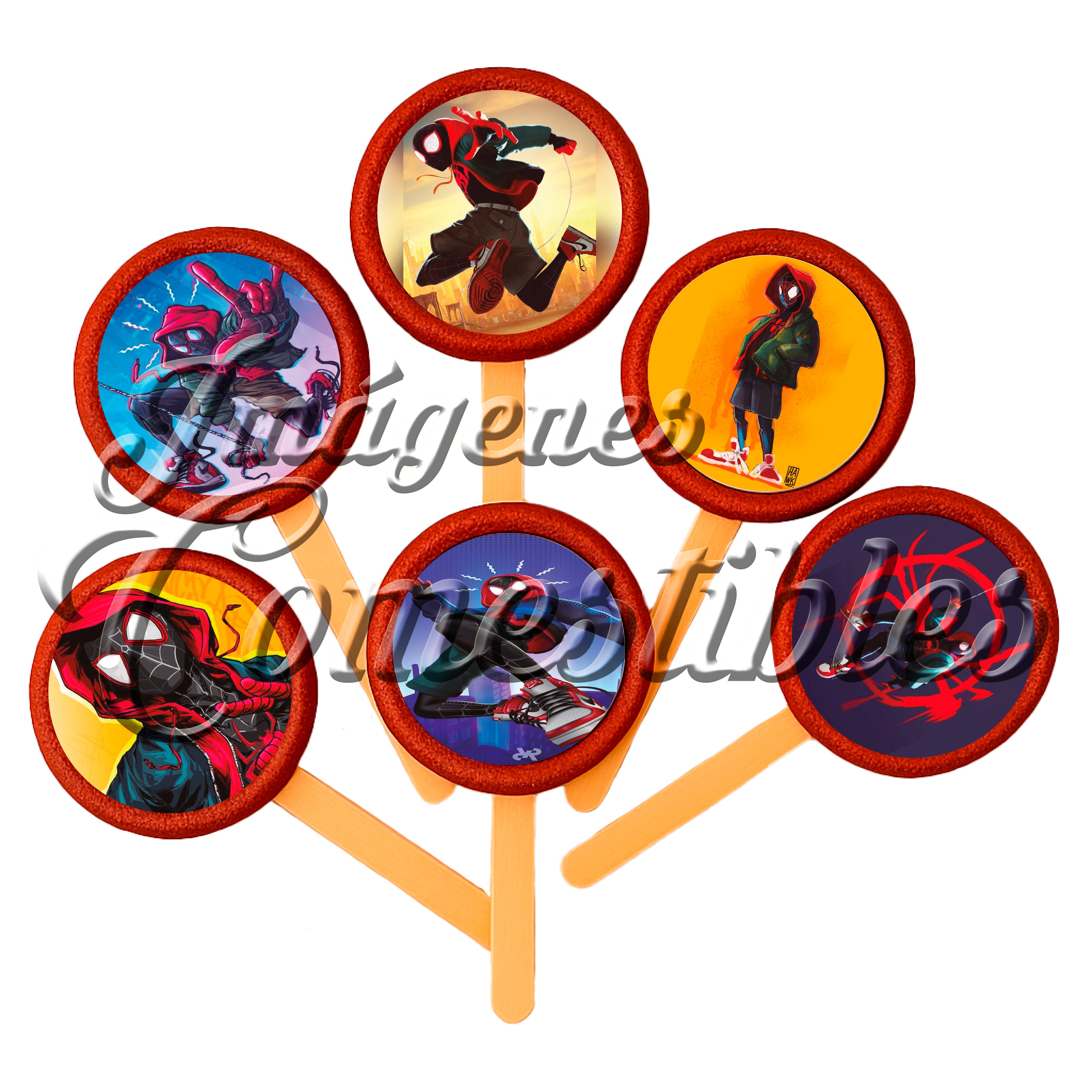 Paletas de chamoy – Spiderman Miles Morales