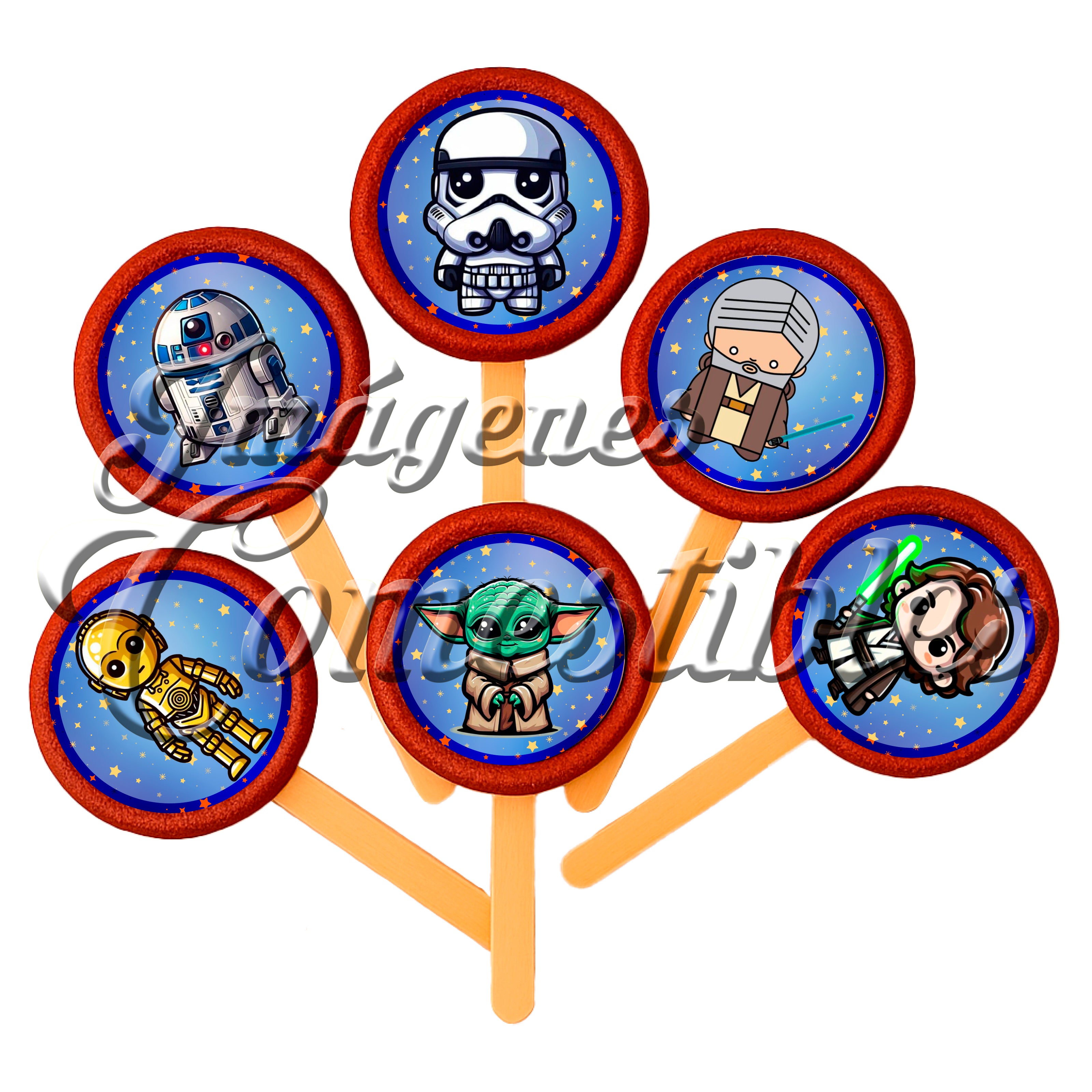 Paletas de chamoy – Star wars-3