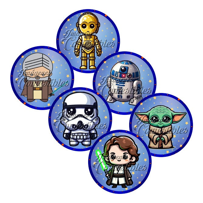 Obleitas comestibles - Star wars-3