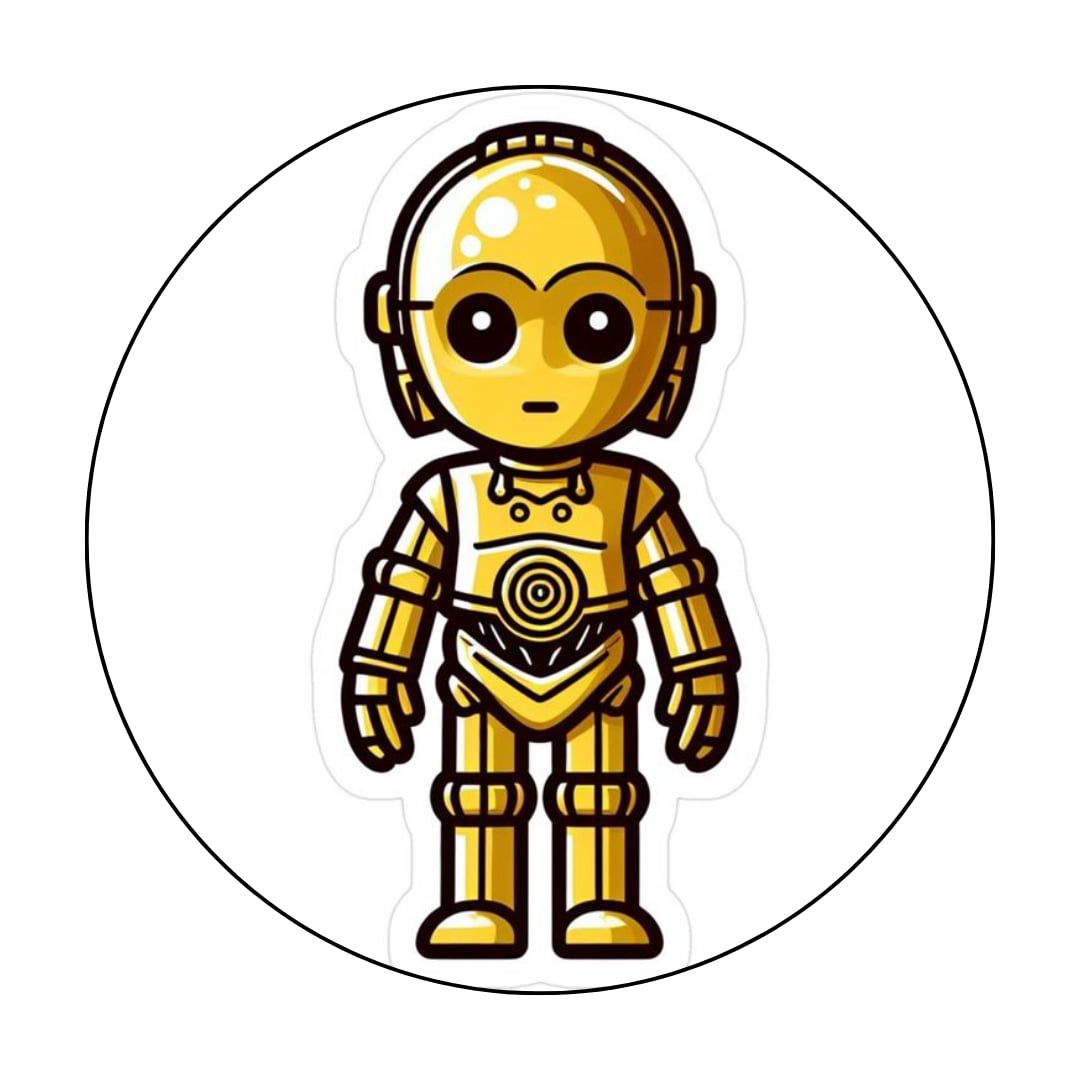 Oblea comestible Star Wars-J