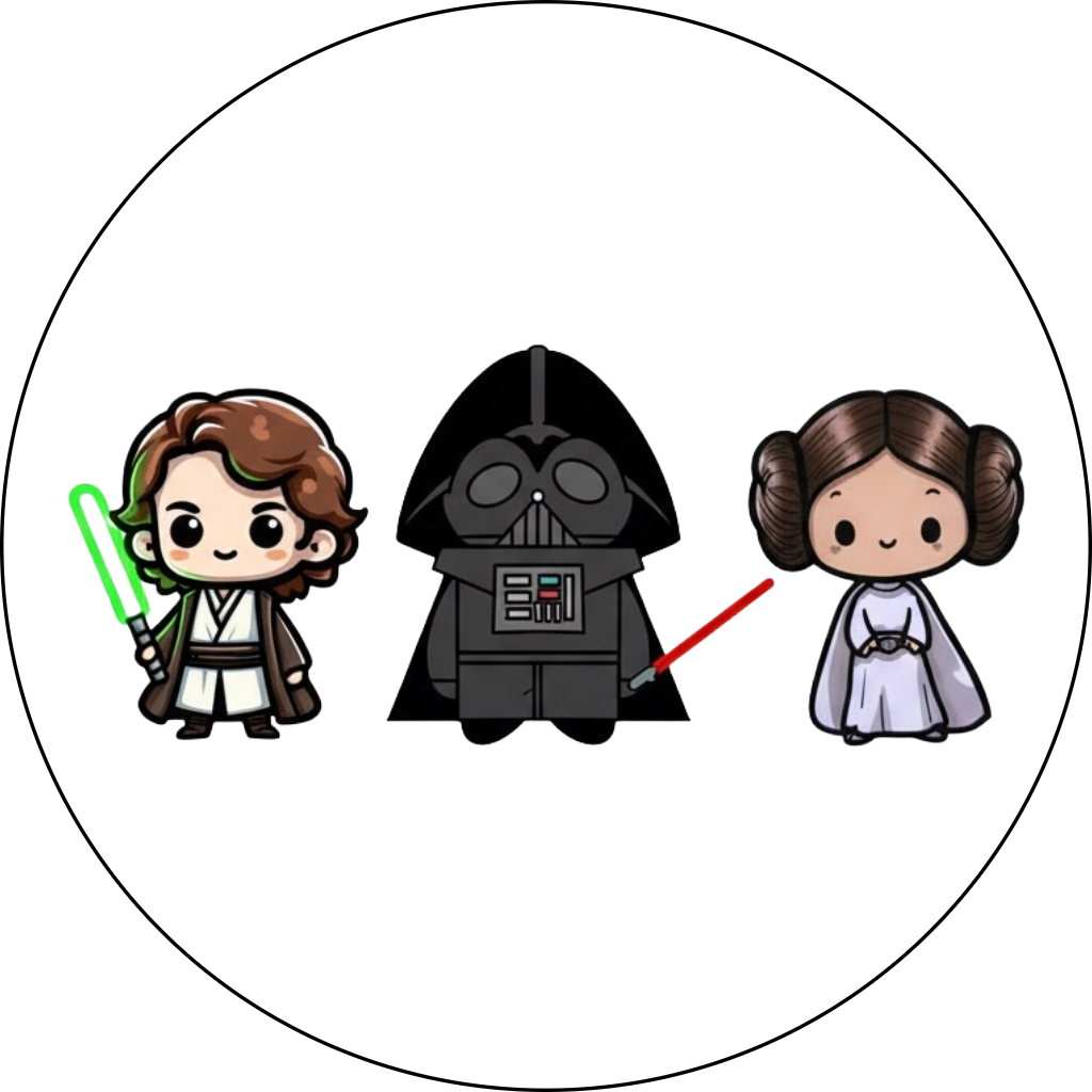 Oblea comestible Star Wars-L