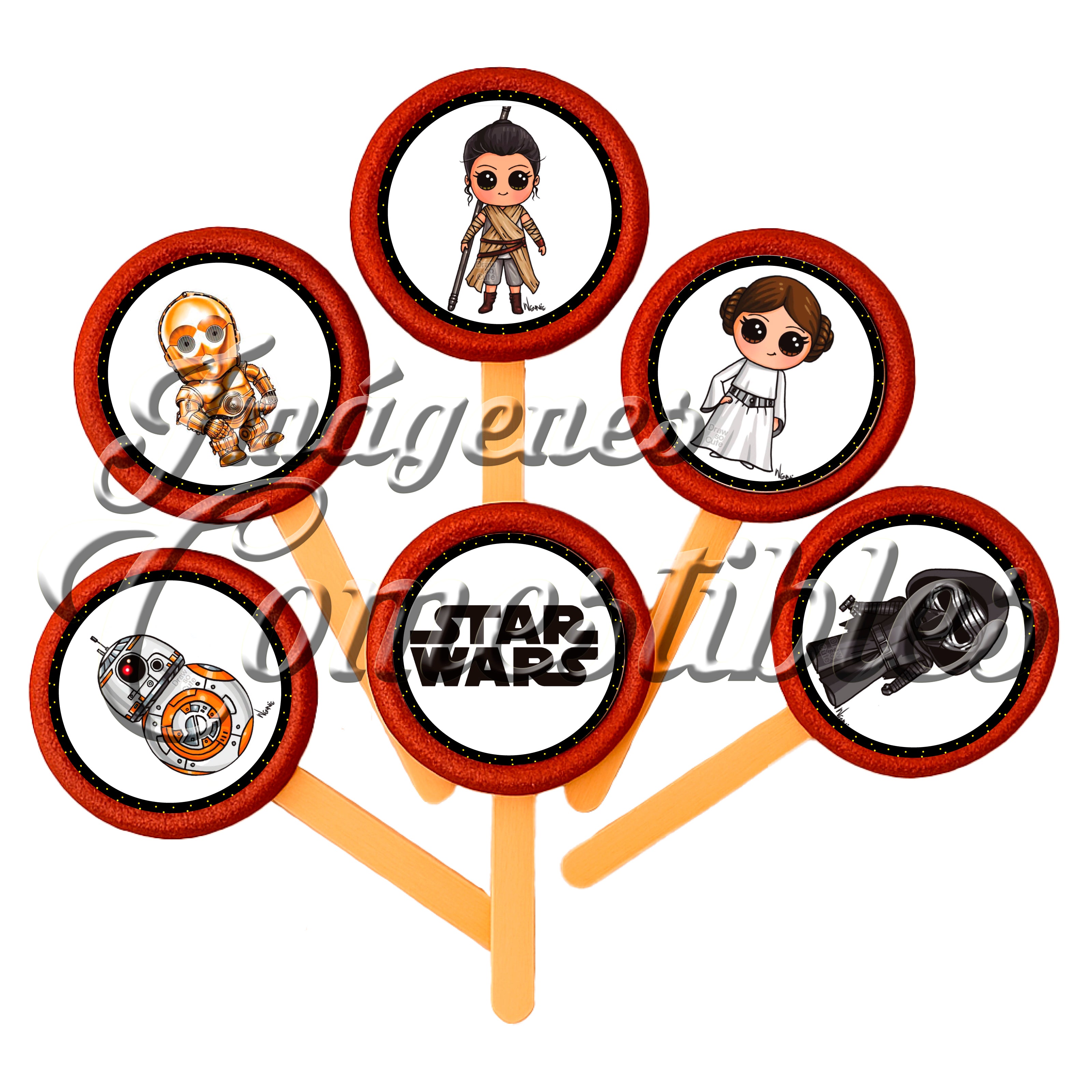 Paletas de chamoy – Star wars-2