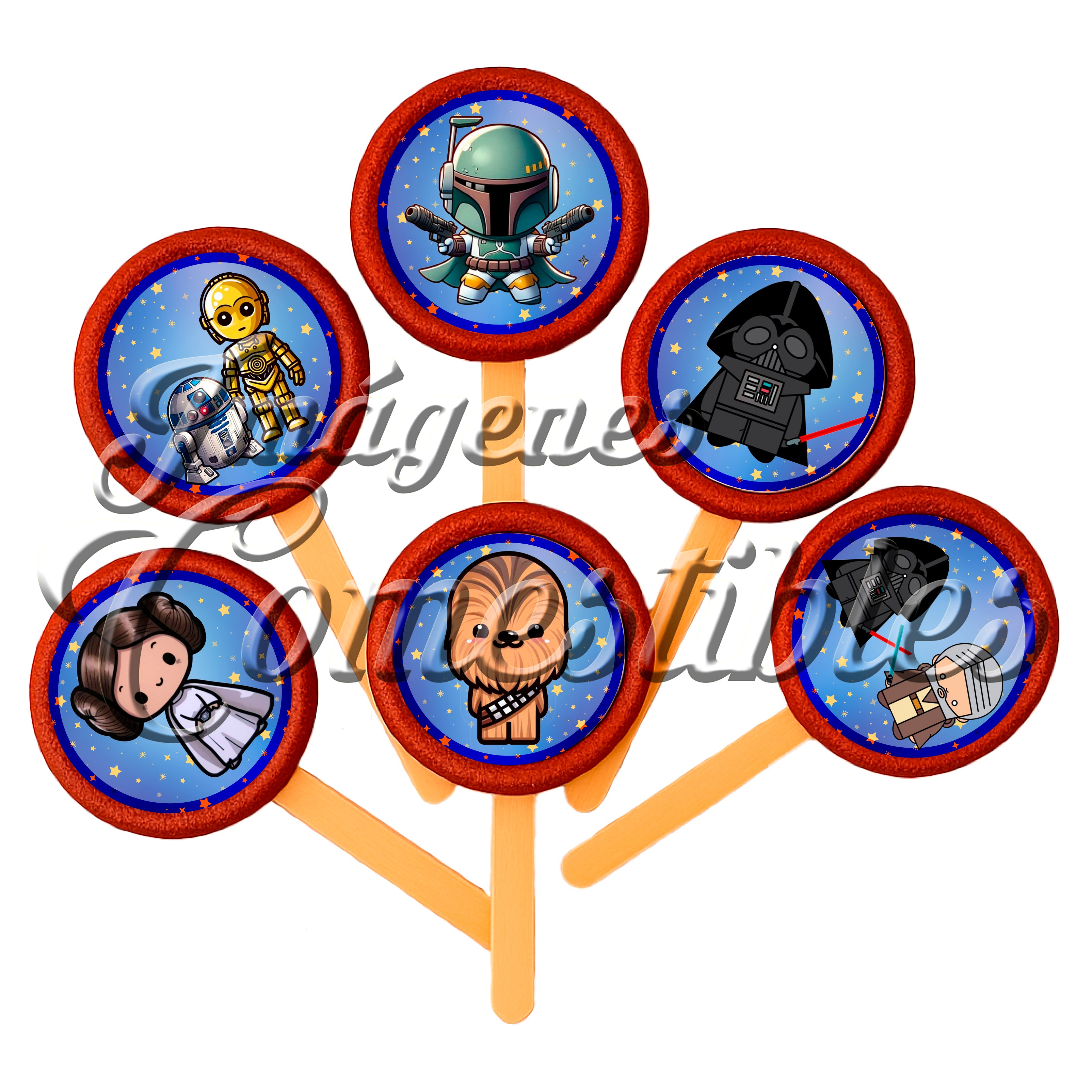 Paletas de chamoy – Star wars-4