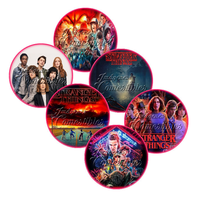 Obleitas comestibles - Stranger things