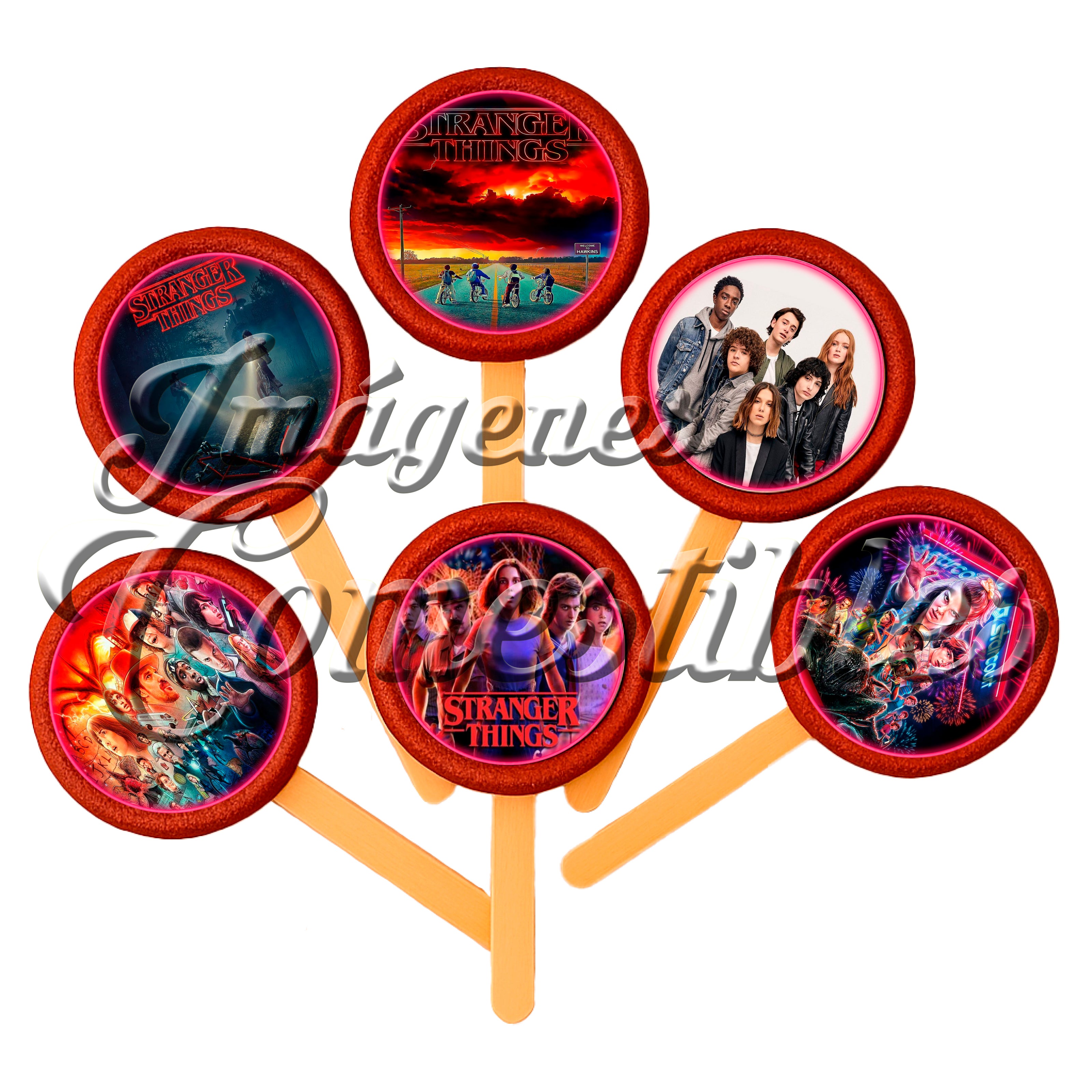 Paletas de chamoy – Stranger things