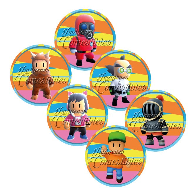 Obleitas comestibles - Stumble guys