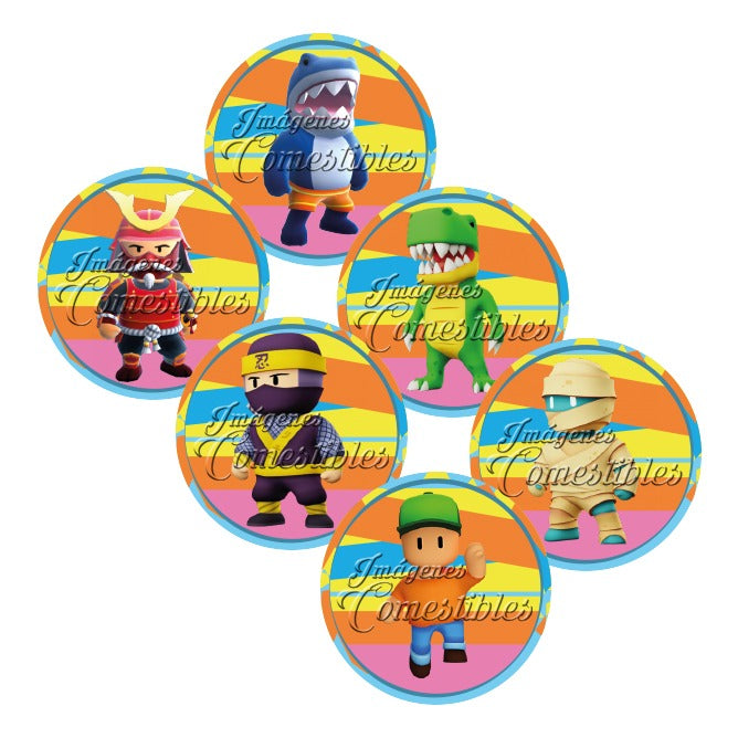 Obleitas comestibles - Stumble guys-1