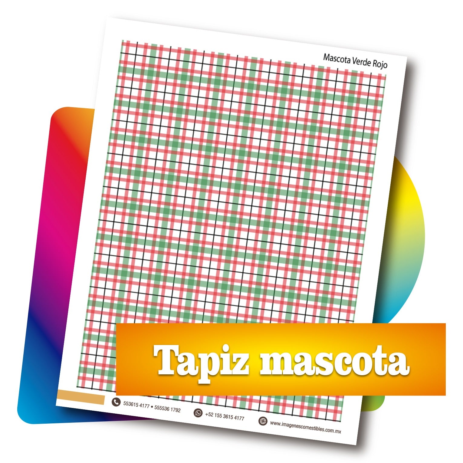 Tapiz PDF 19 x 25 cm. Mascota