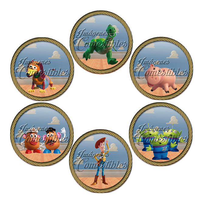 Obleitas comestibles - Toy Story-1