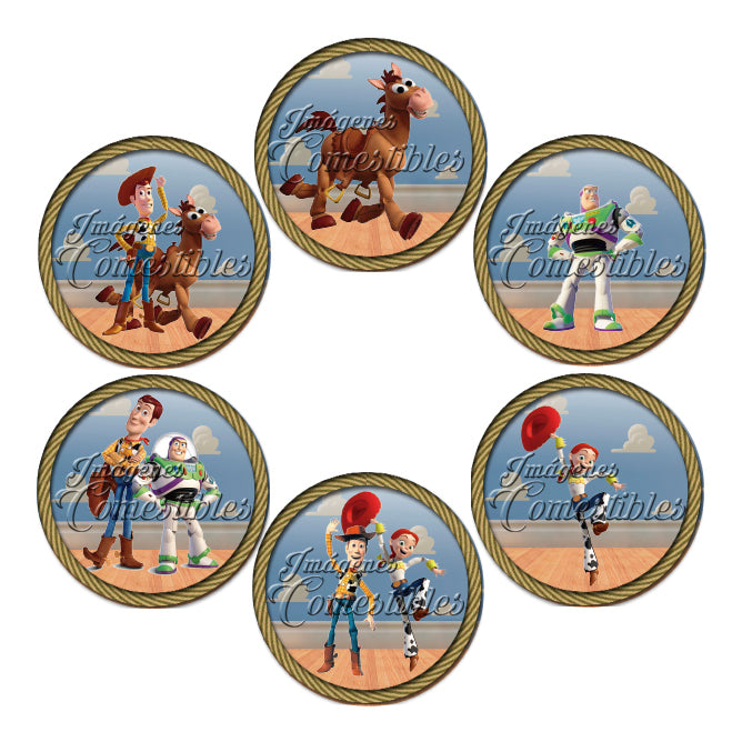 Obleitas comestibles - Toy Story-2