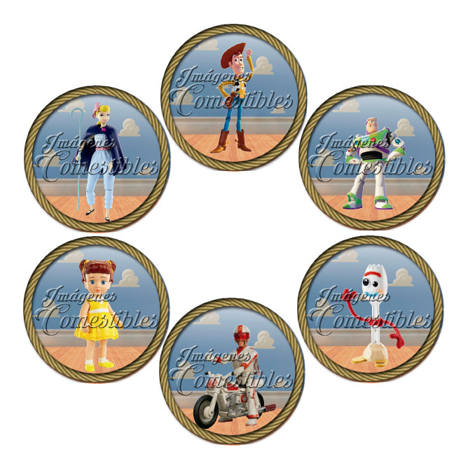 Obleitas comestibles - Toy Story-3