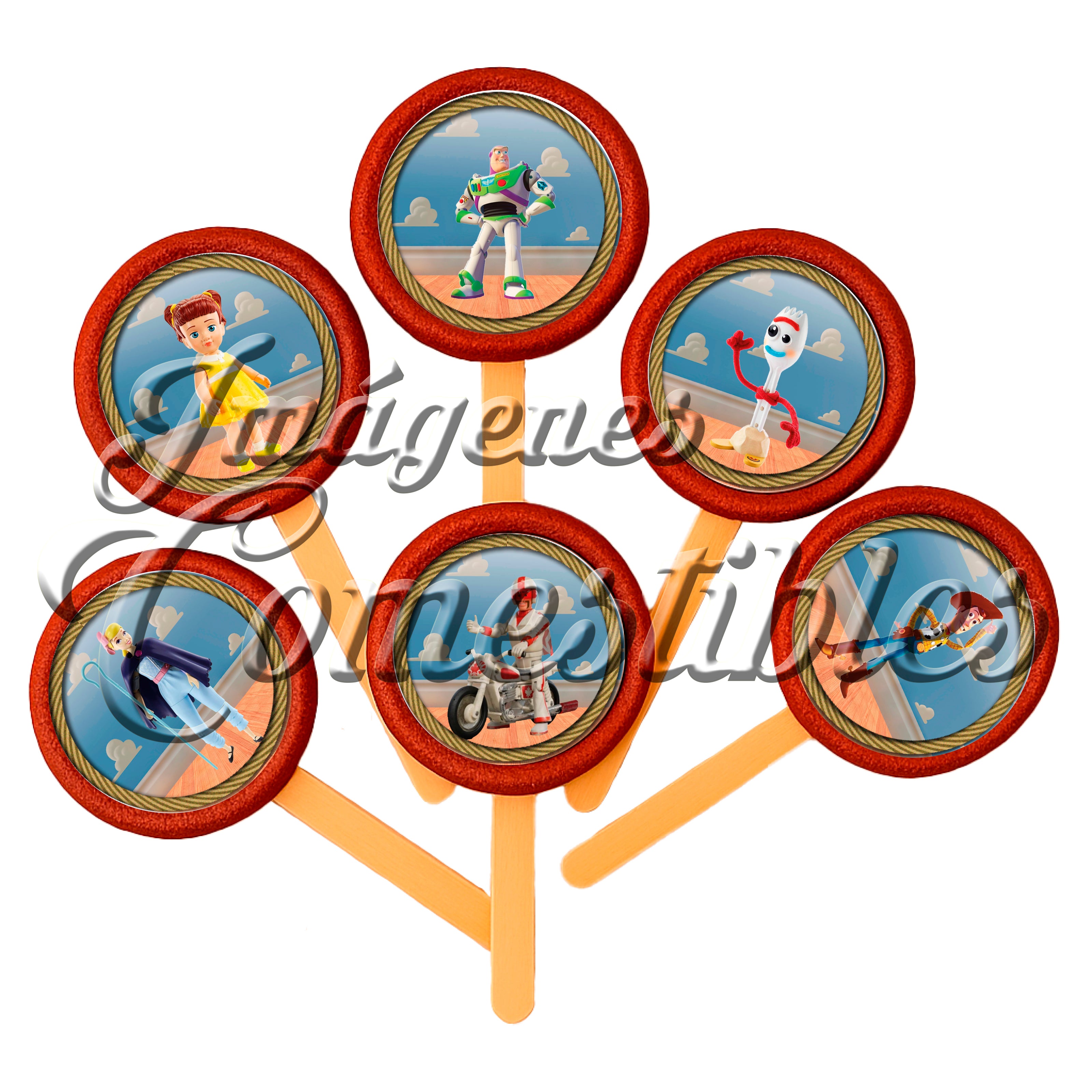 Paletas de chamoy – Toy story-3