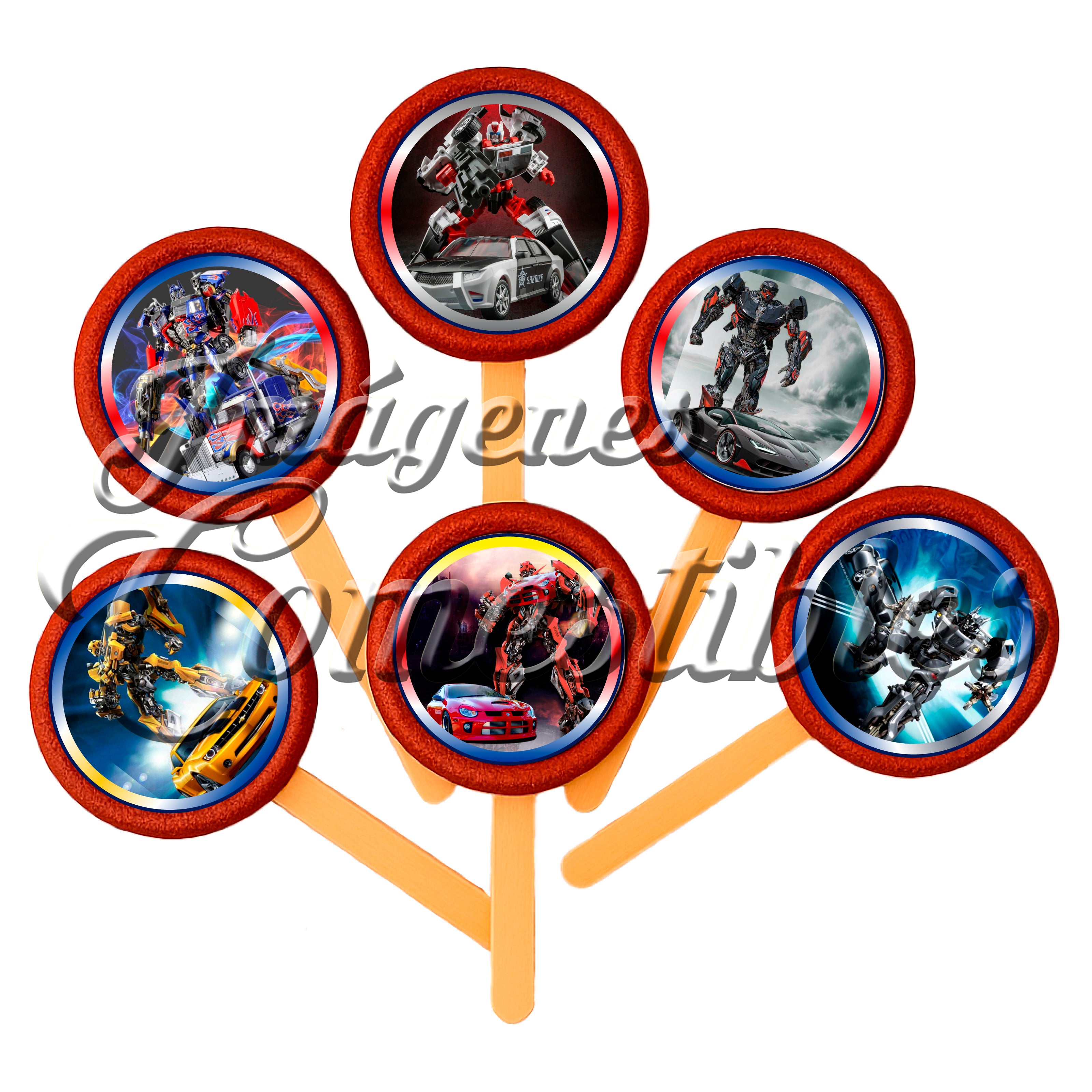 Paletas de chamoy – Transformers