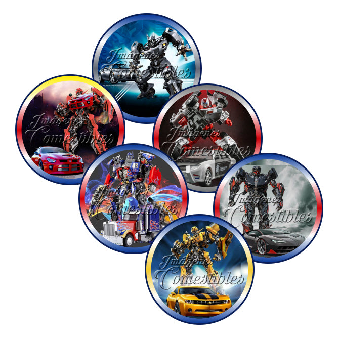 Obleitas comestibles - Transformers