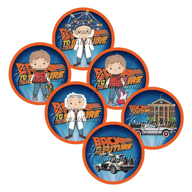 Obleitas comestibles - Volver al futuro