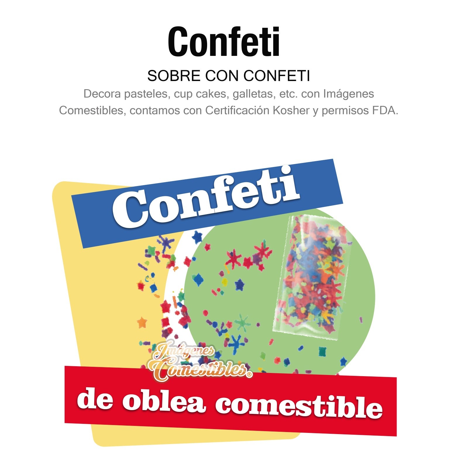 Confeti comestible