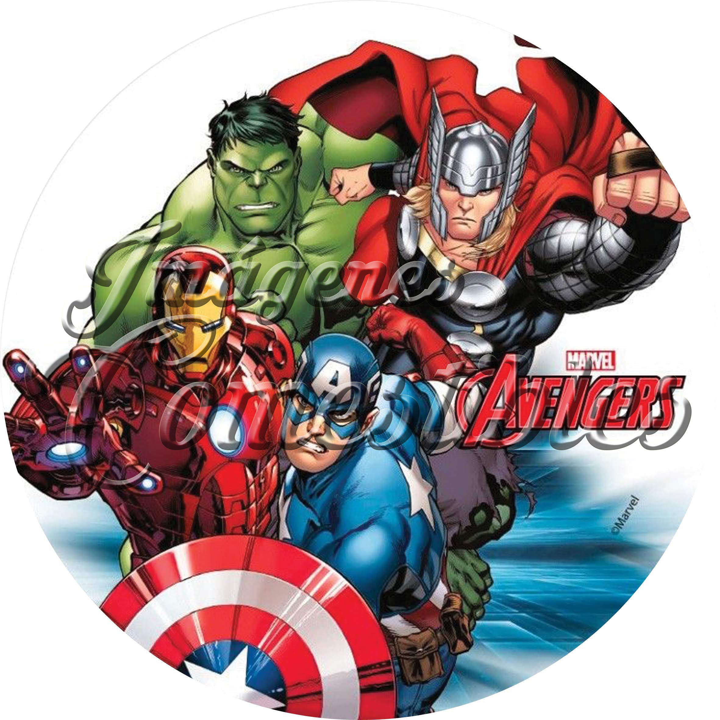 Oblea comestible - Avengers-2
