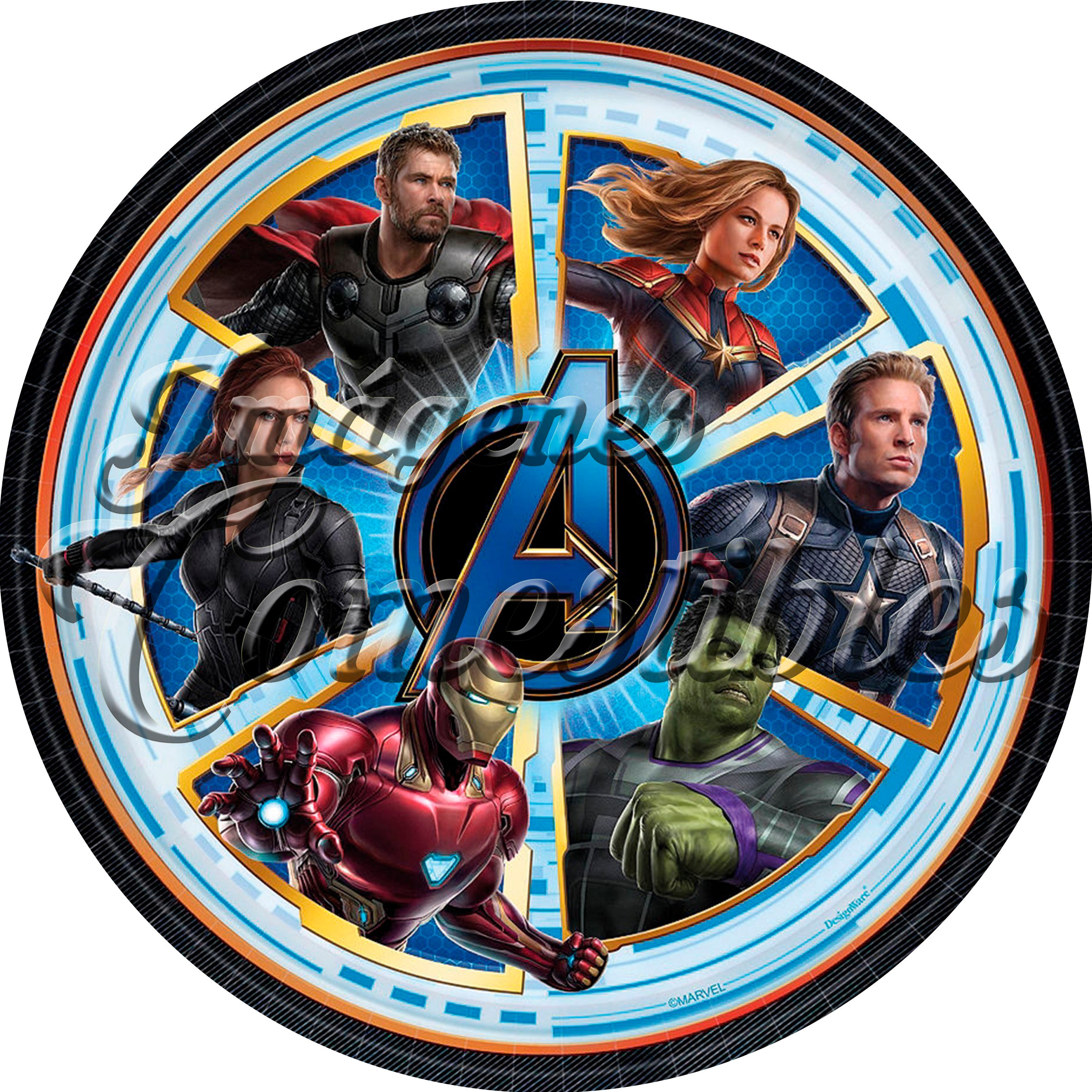 Oblea comestible - Avengers I