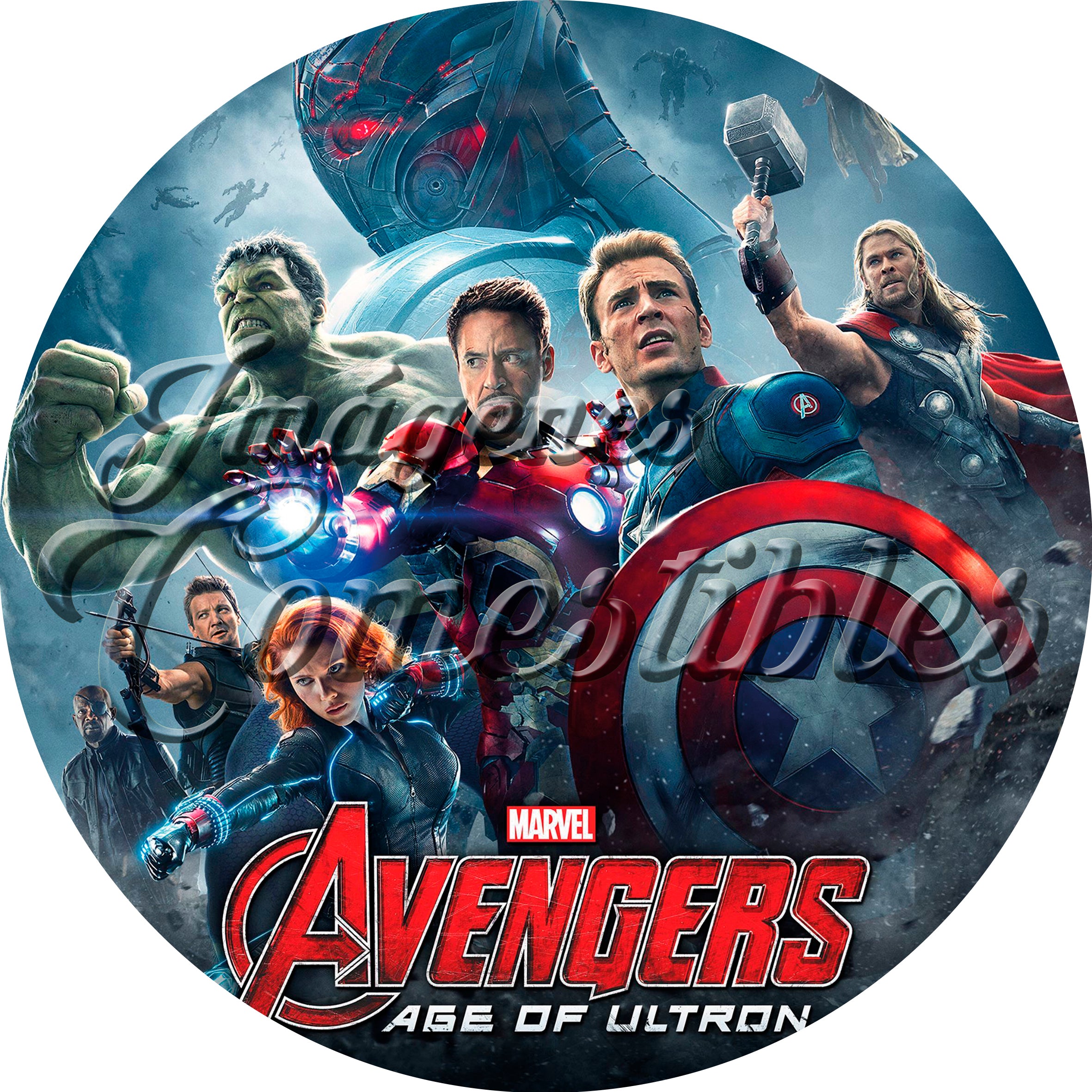 Oblea comestible - Avengers II