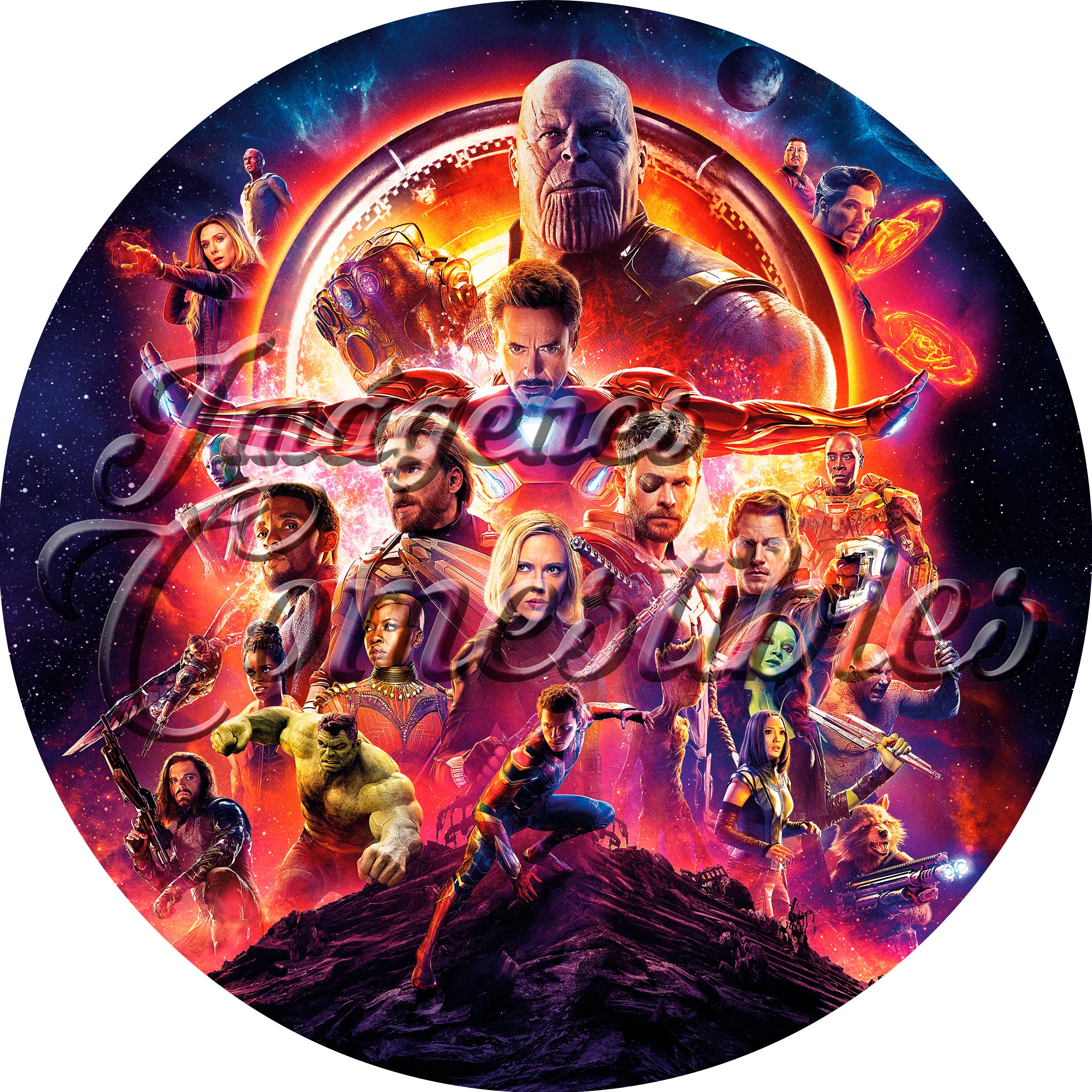 Oblea comestible - Avengers III