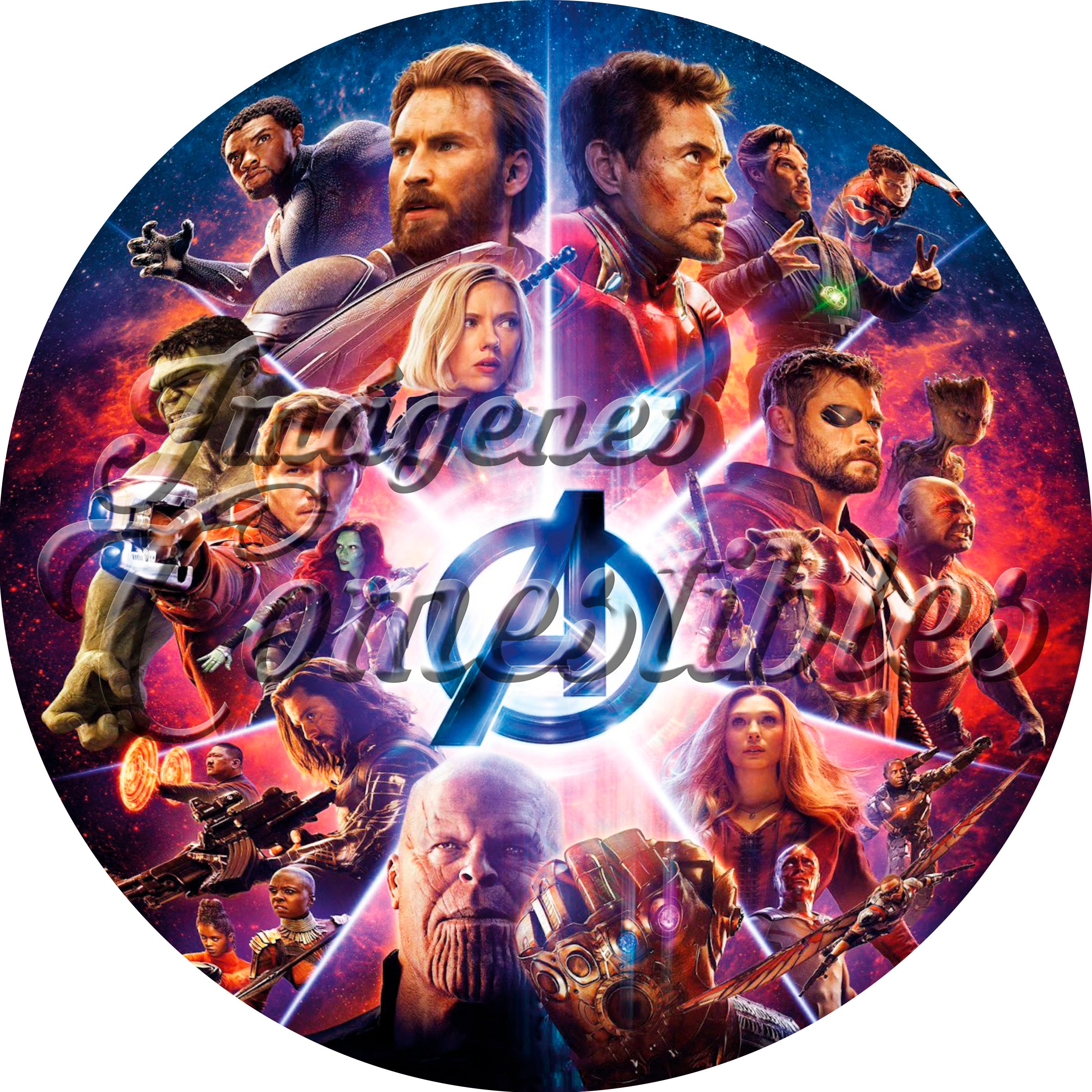 Oblea comestible - Avengers IV