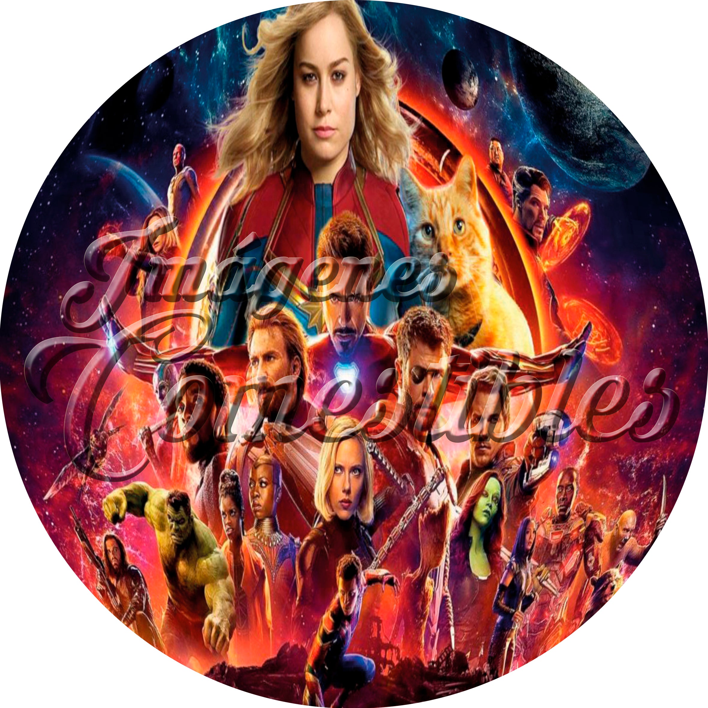 Oblea comestible - Avengers V