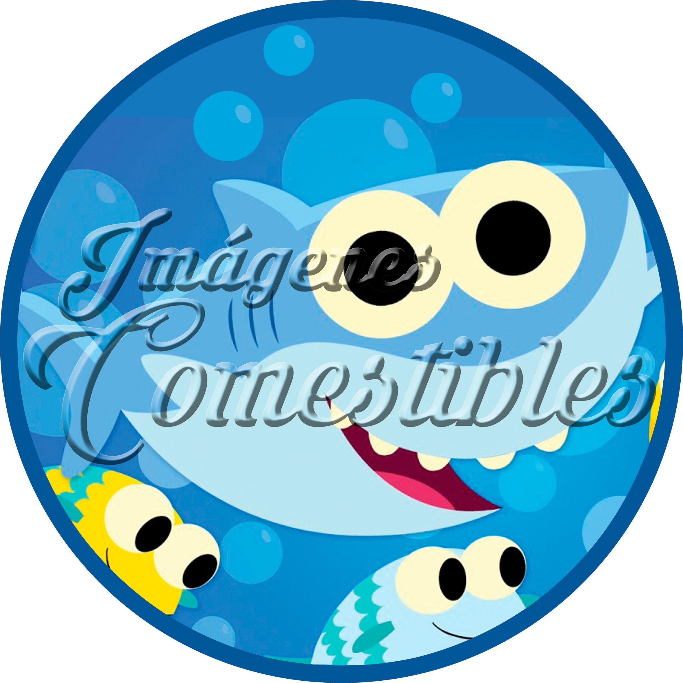 Oblea comestible - Baby-shark