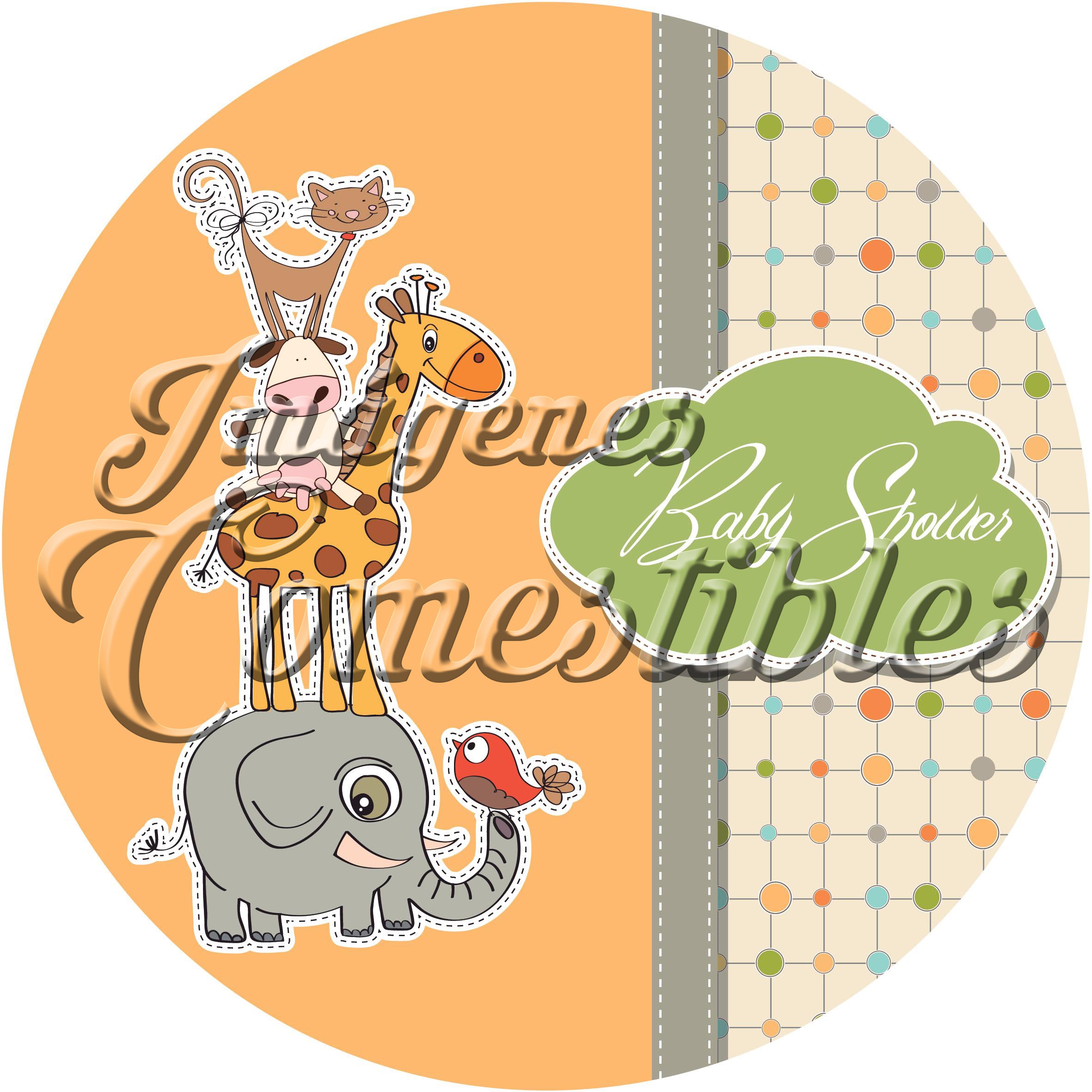 Oblea comestible - Baby-shower-1