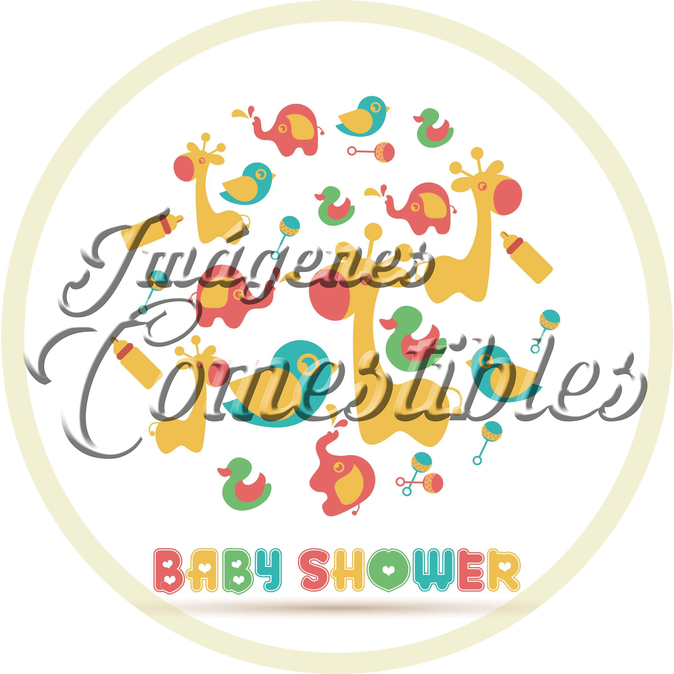 Oblea comestible - Baby-shower