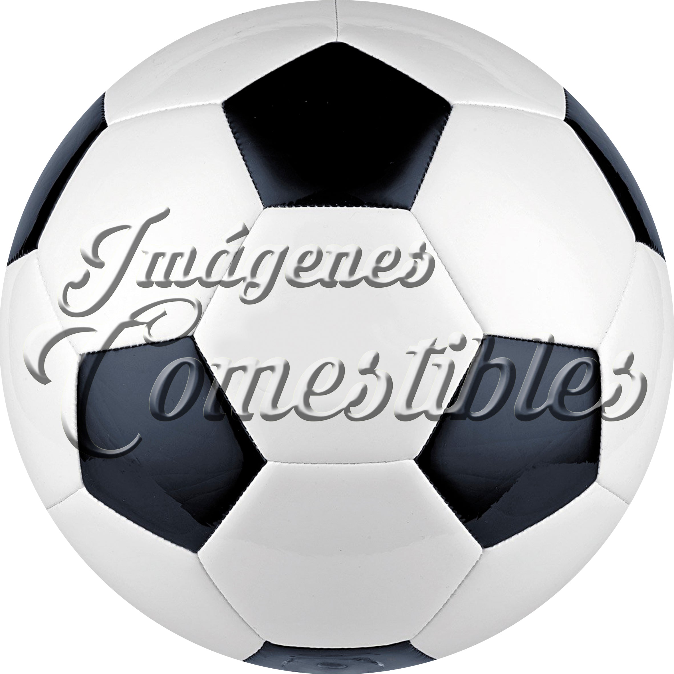 Oblea comestible - Balón de futbol