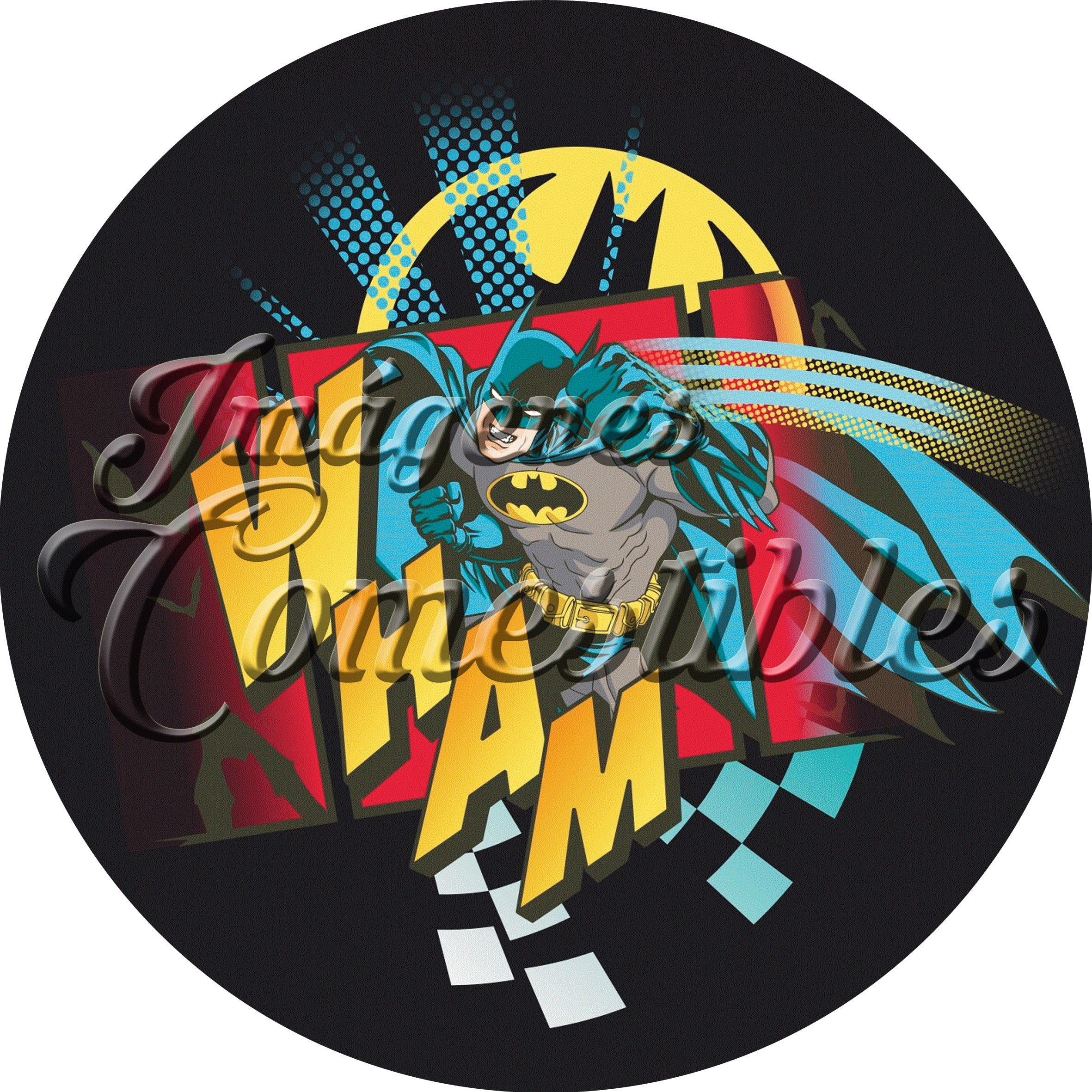 Oblea comestible - Batman-4.4