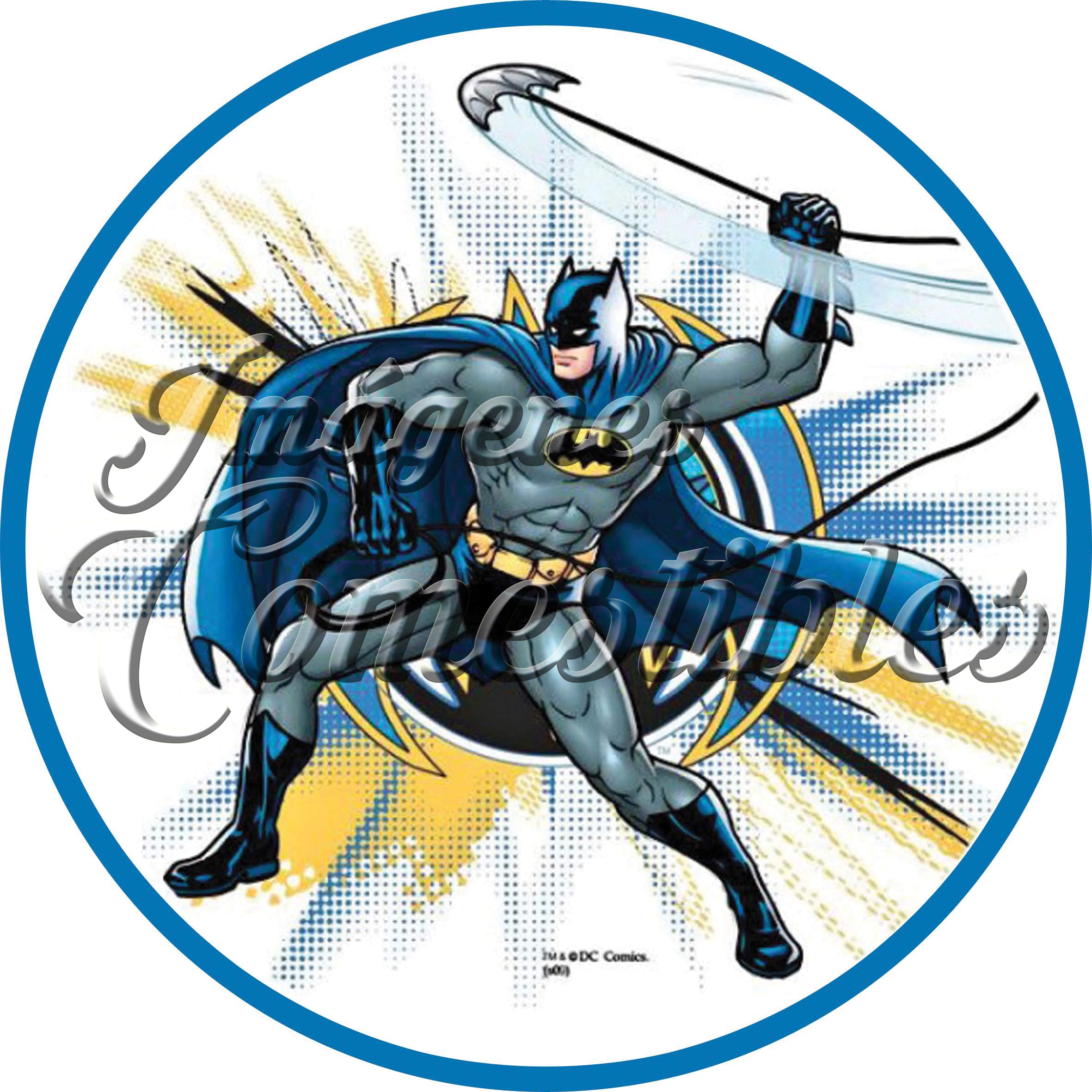 Oblea comestible - Batman-2