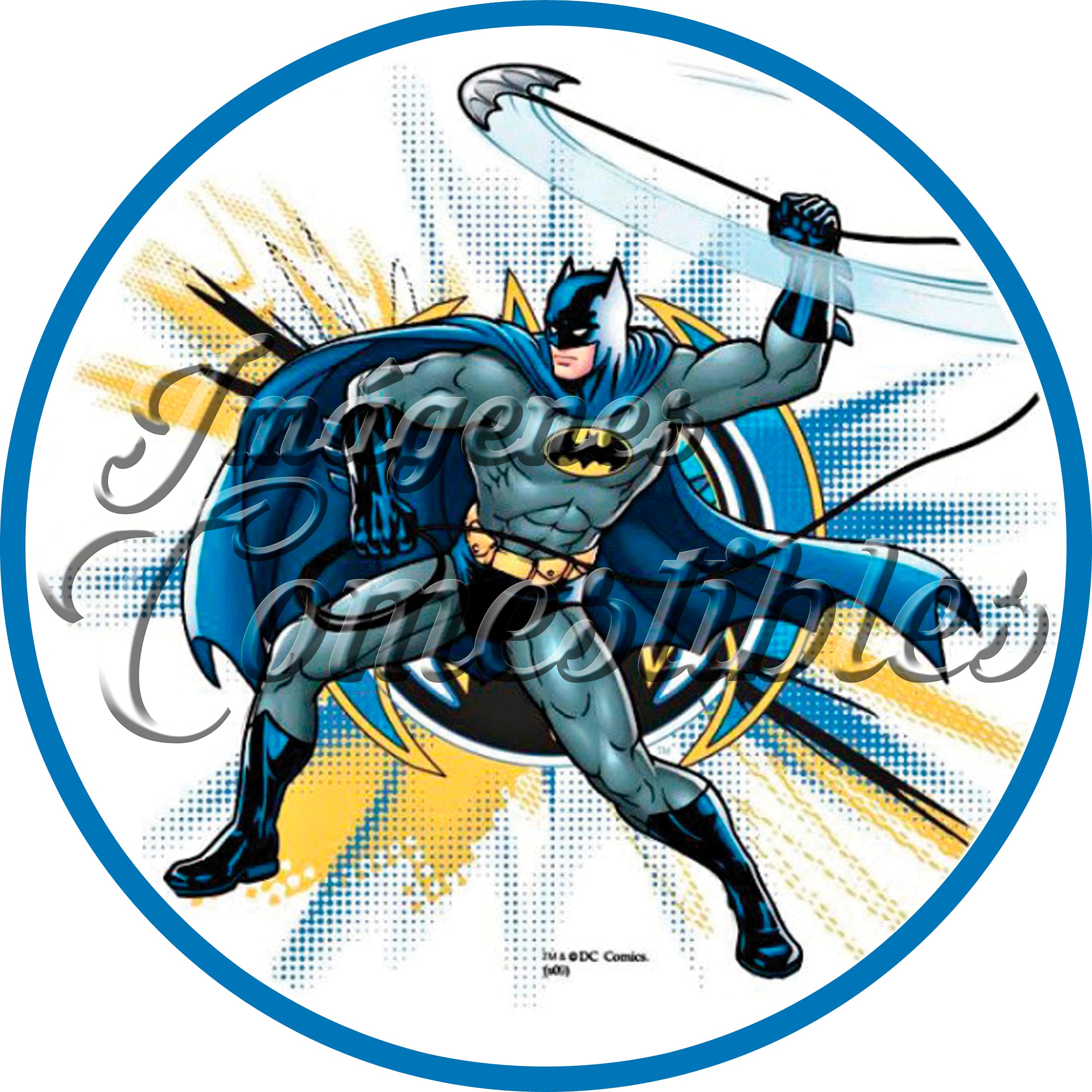 Oblea comestible - Batman