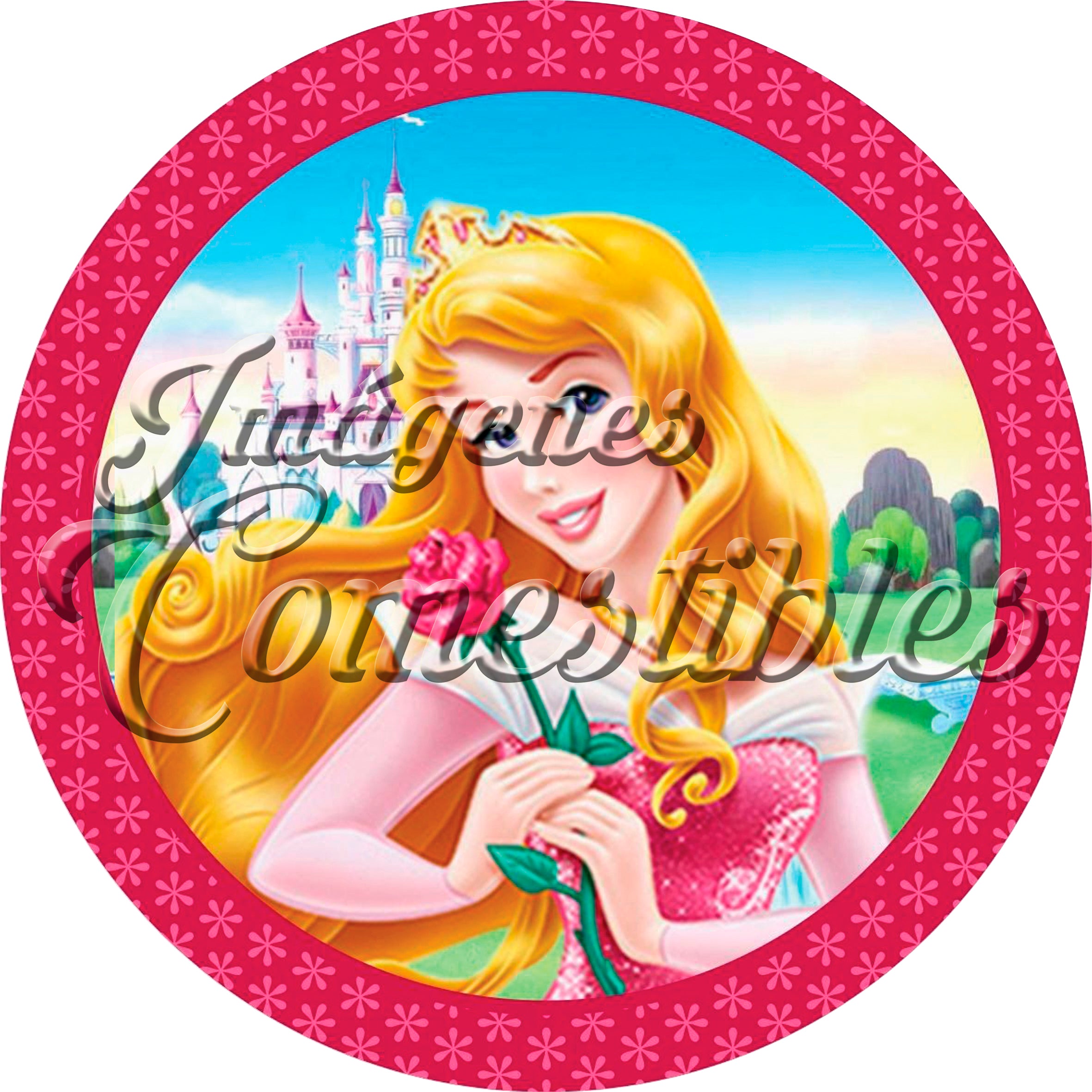 Oblea comestible - Bella durmiente-1