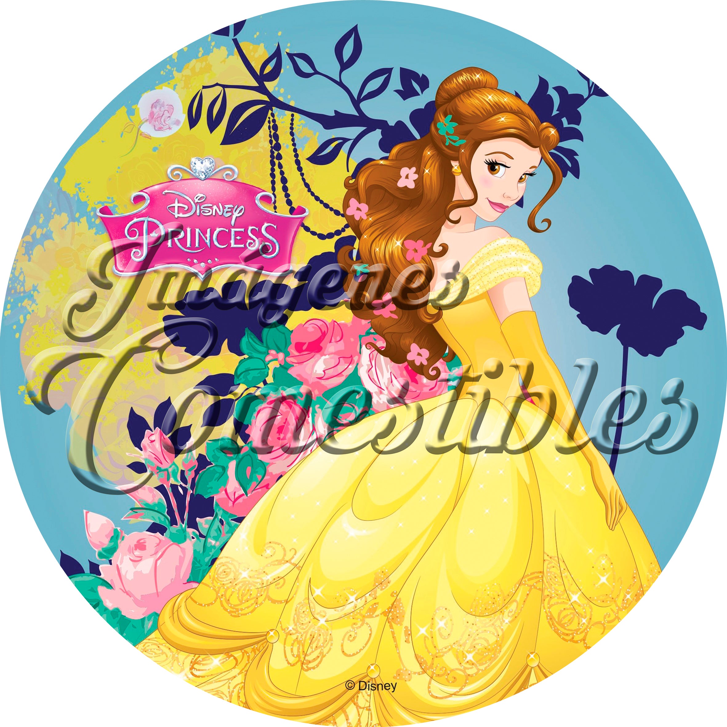 Oblea comestible - Bella y bestia-1