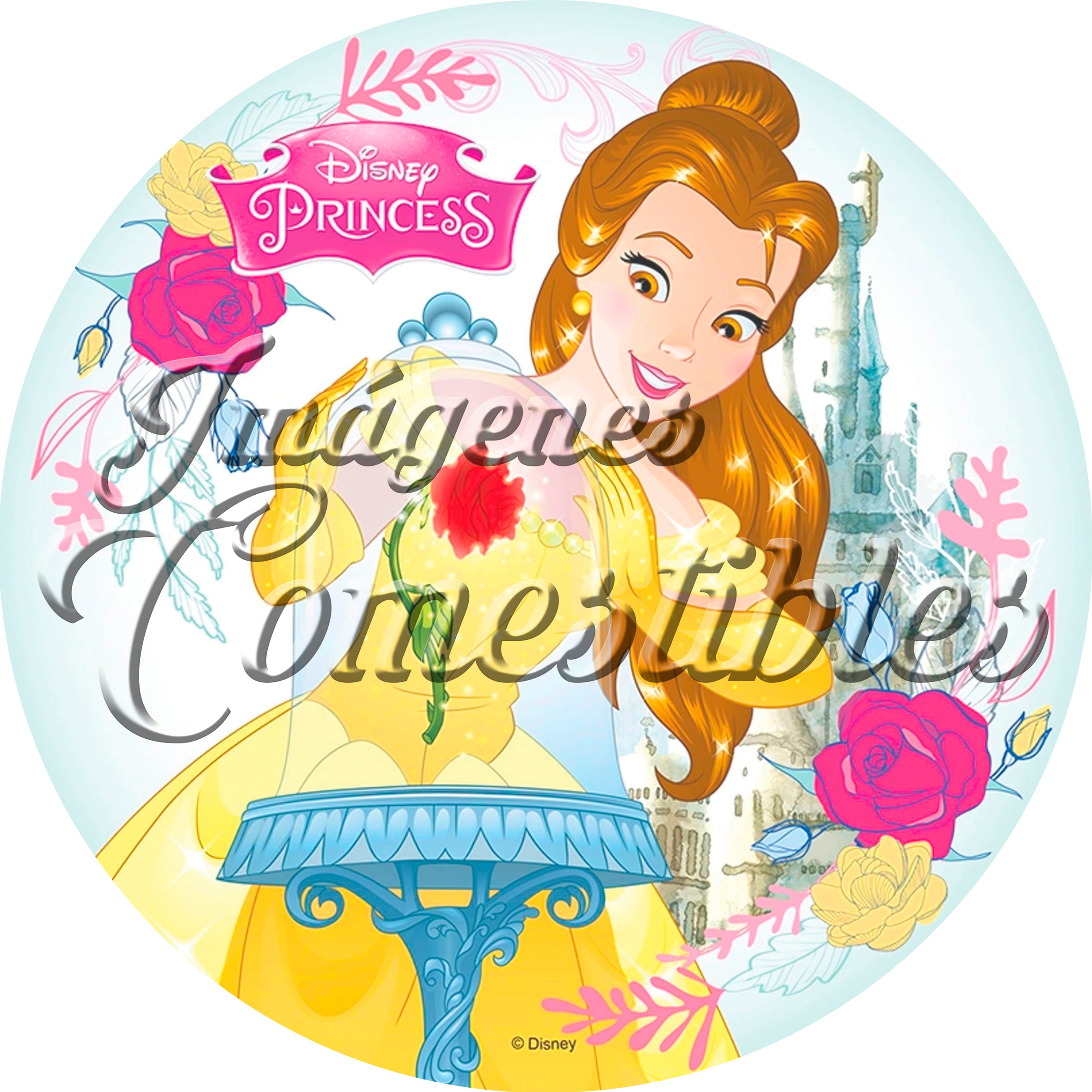 Oblea comestible - Bella y bestia-3