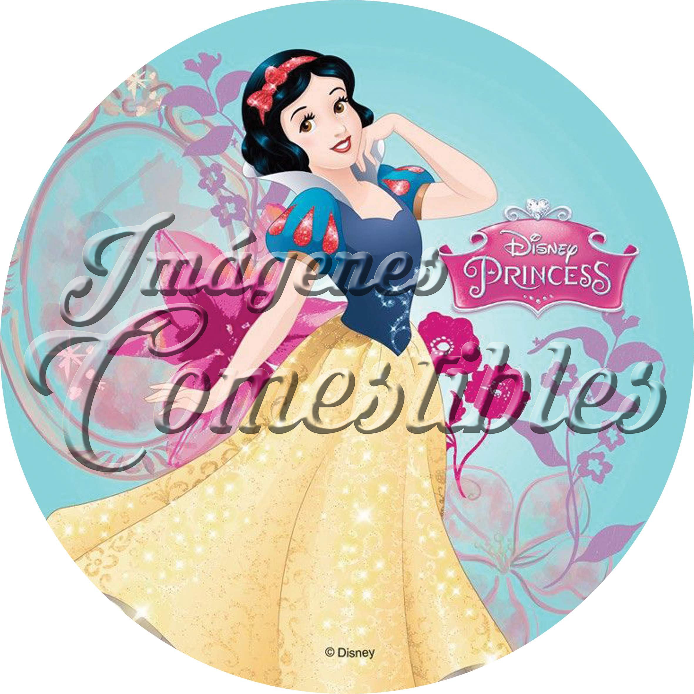 Oblea comestible - Blanca nieves-1