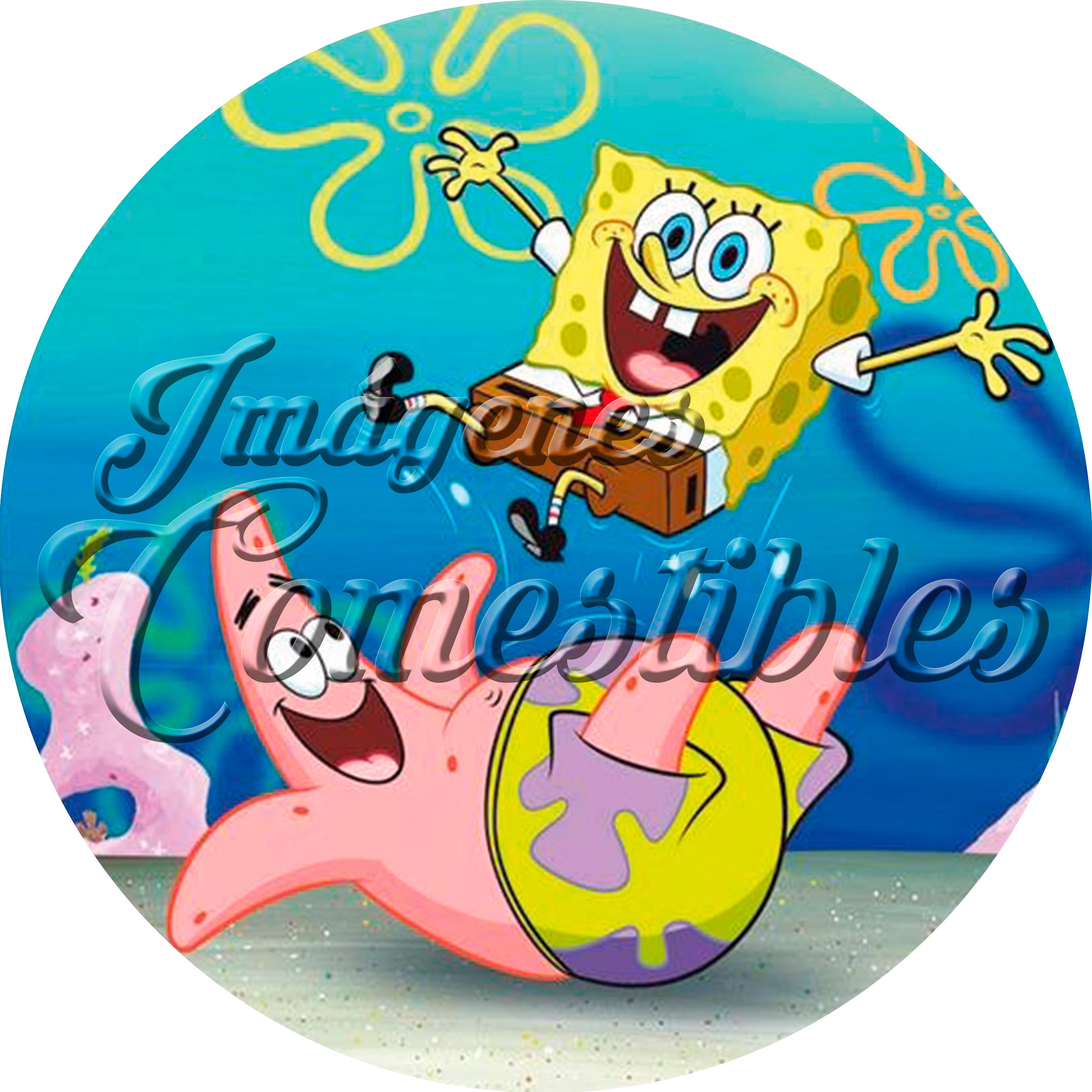 Oblea comestible - Bob esponja-2