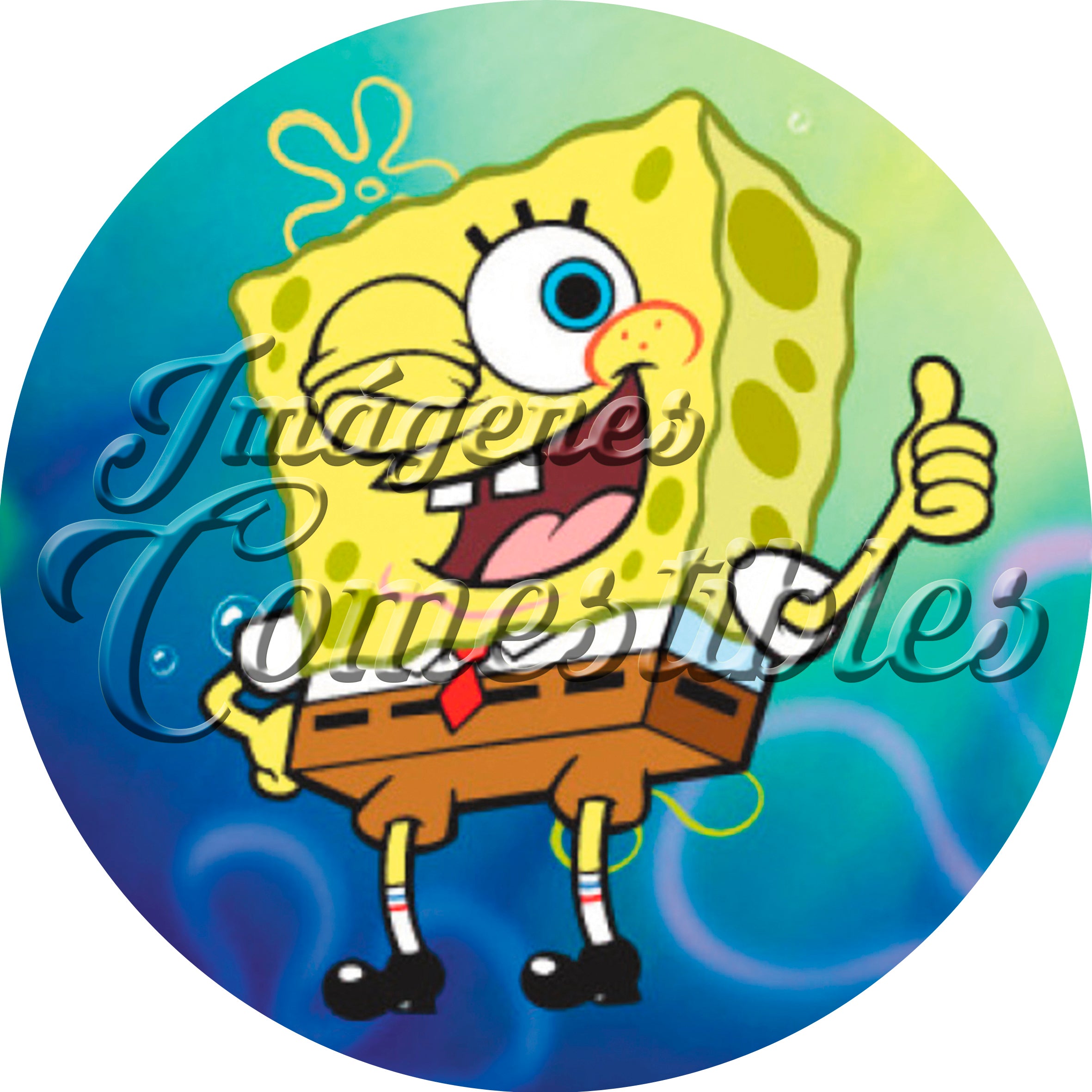 Oblea comestible - Bob esponja