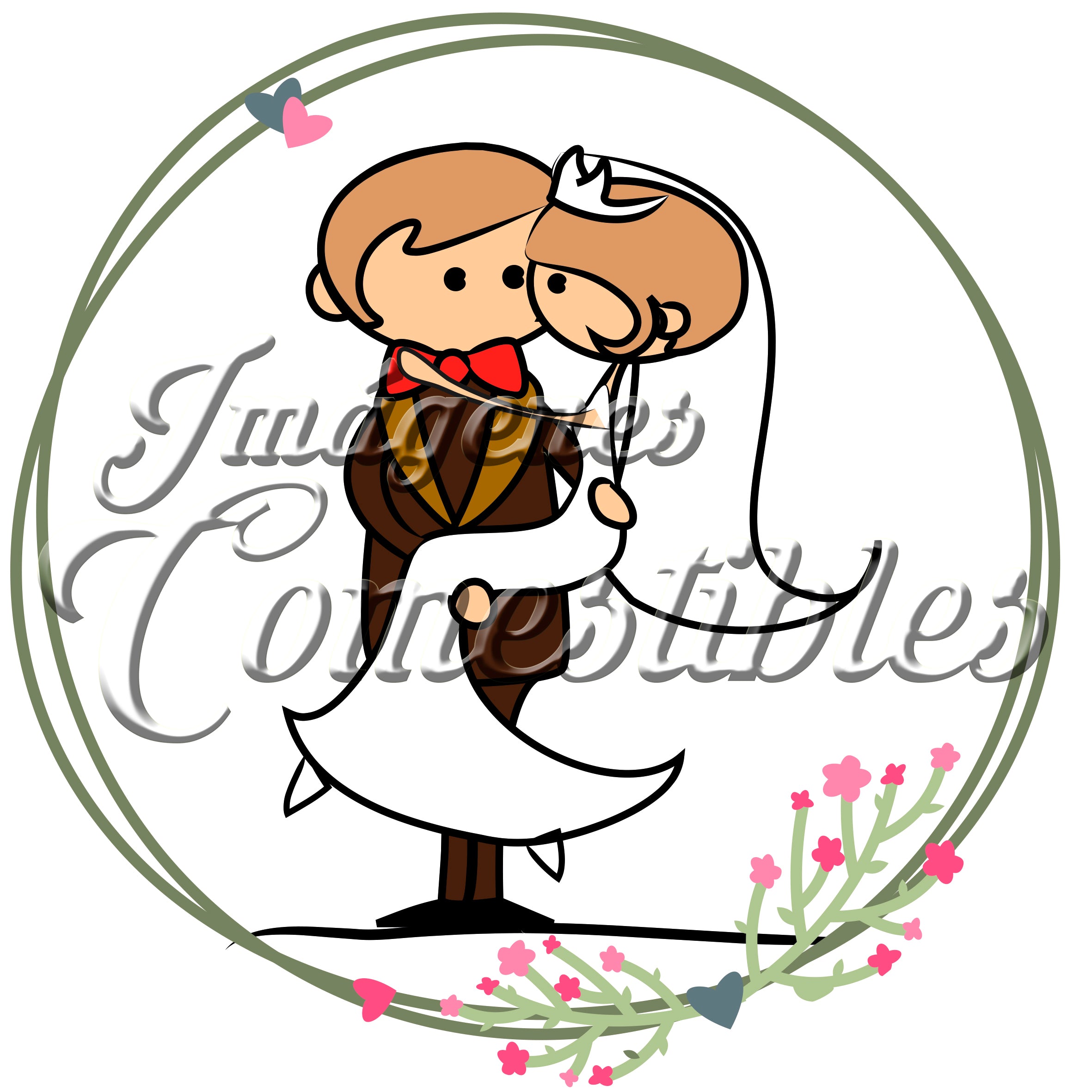 Oblea comestible - Boda-5