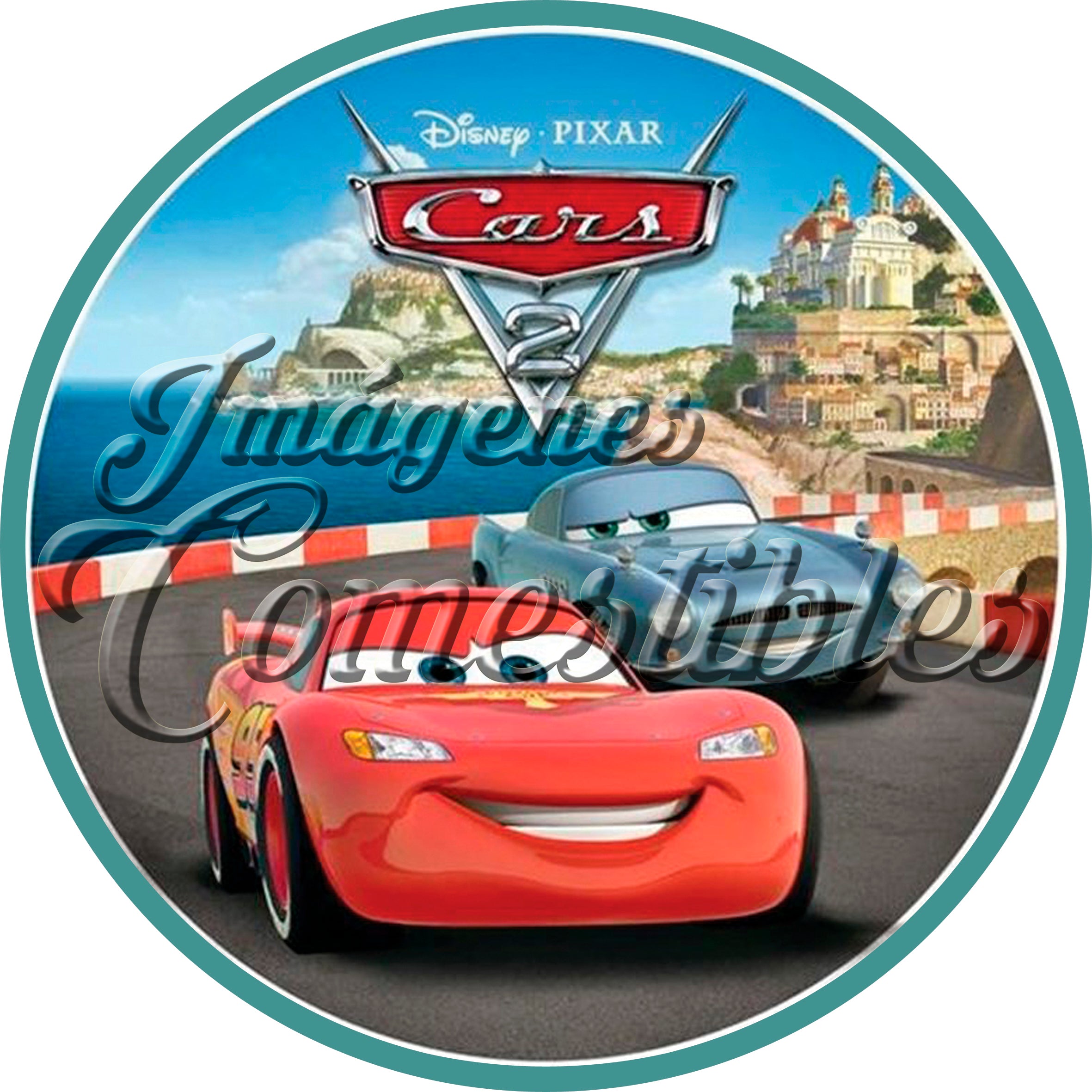 Oblea comestible - Cars-2