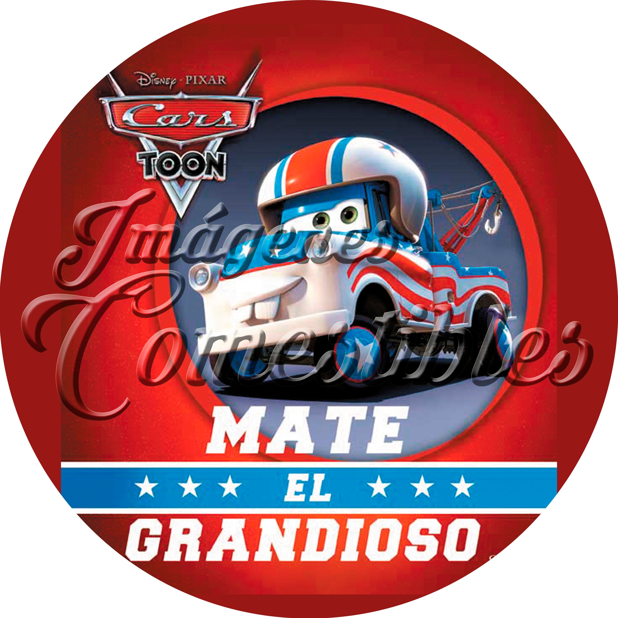 Oblea comestible - Cars-5