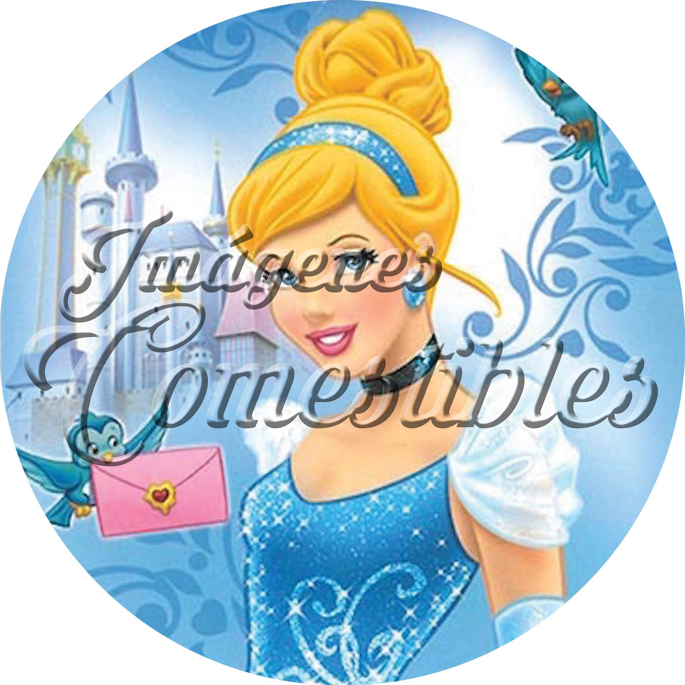 Oblea comestible - Cenicienta-3