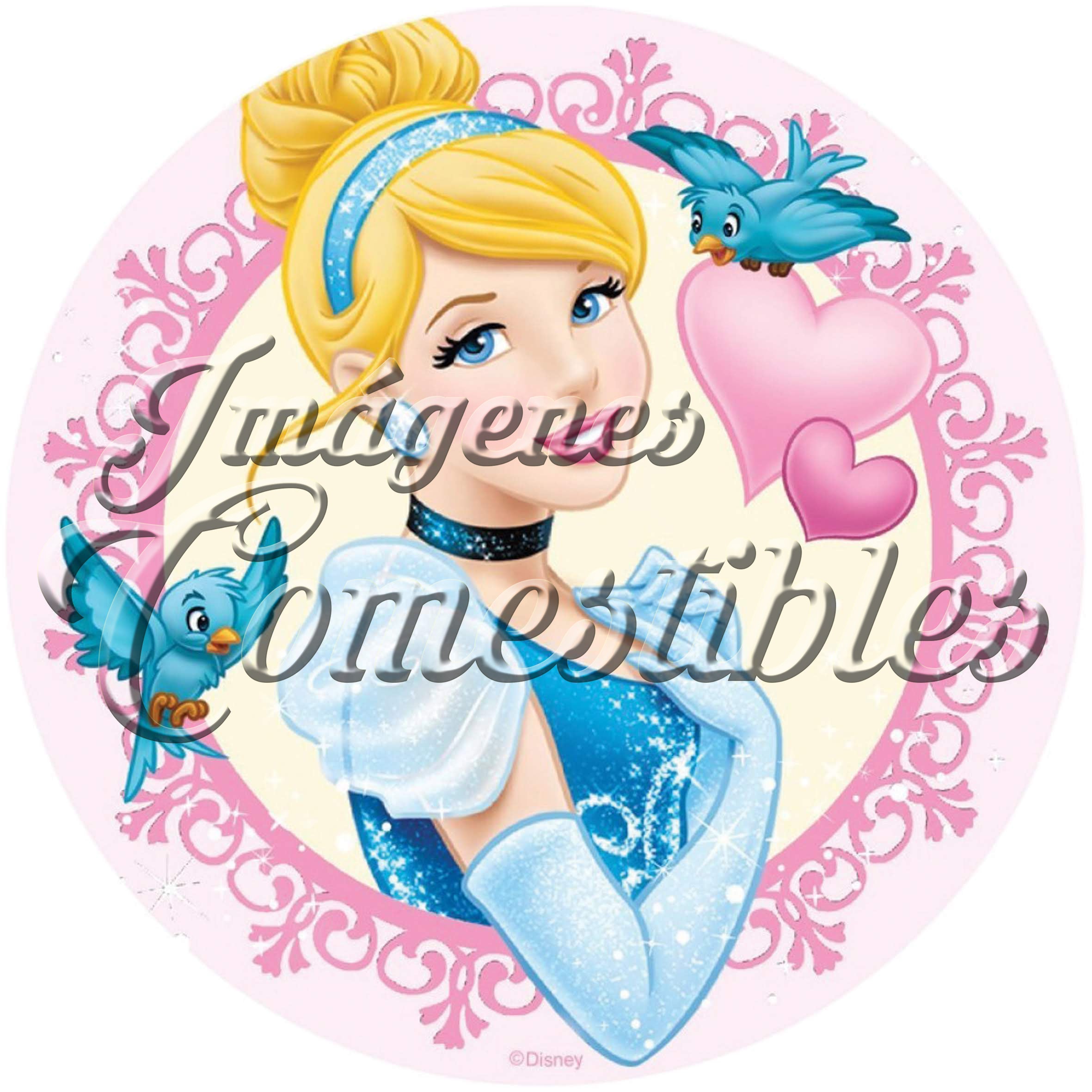 Oblea comestible - Cenicienta