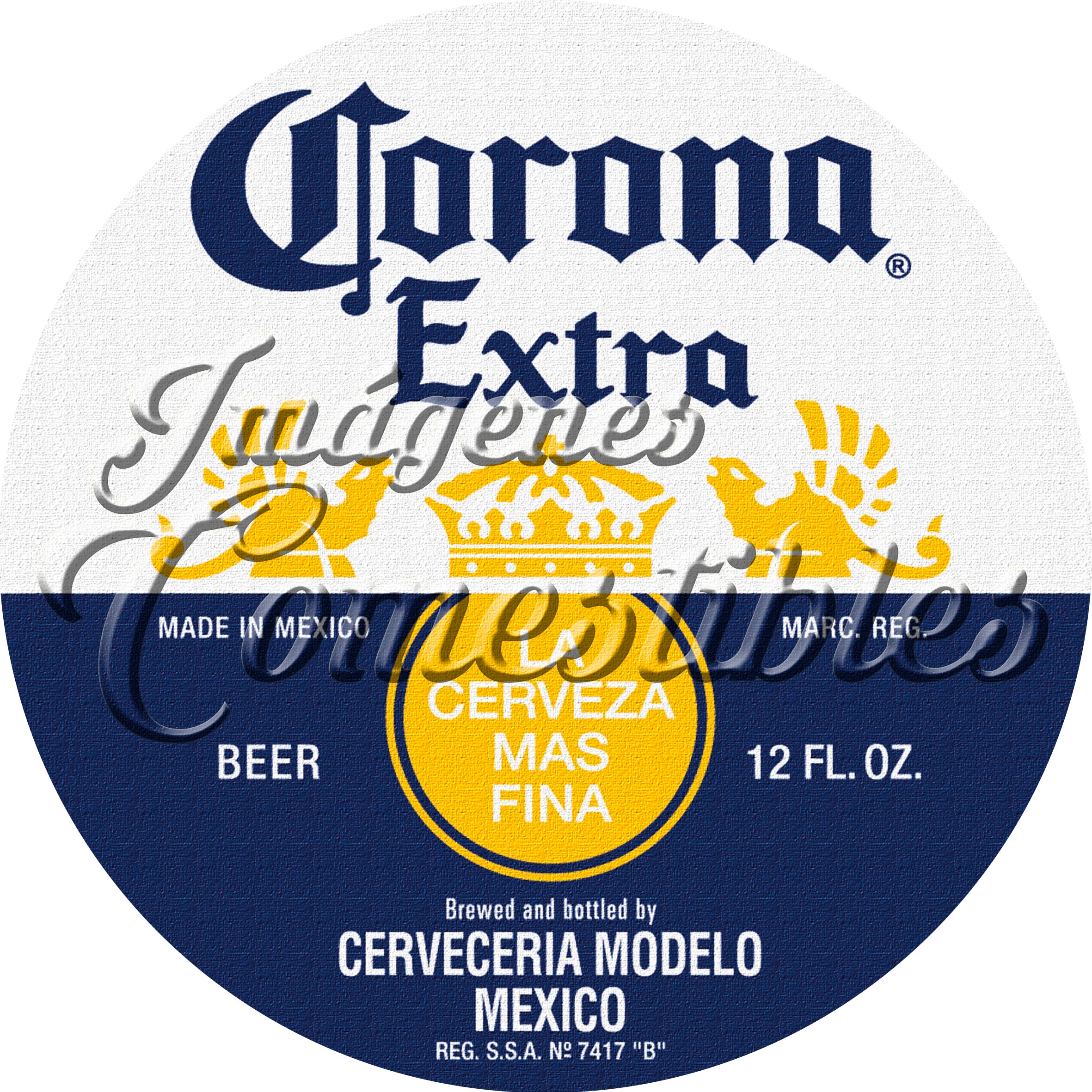 Oblea comestible - Corona