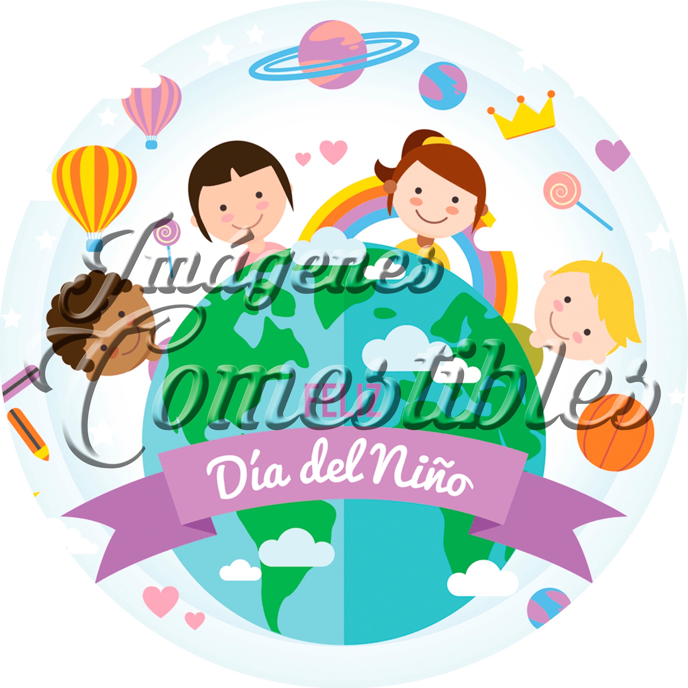 Oblea comestible - Día del niño-5