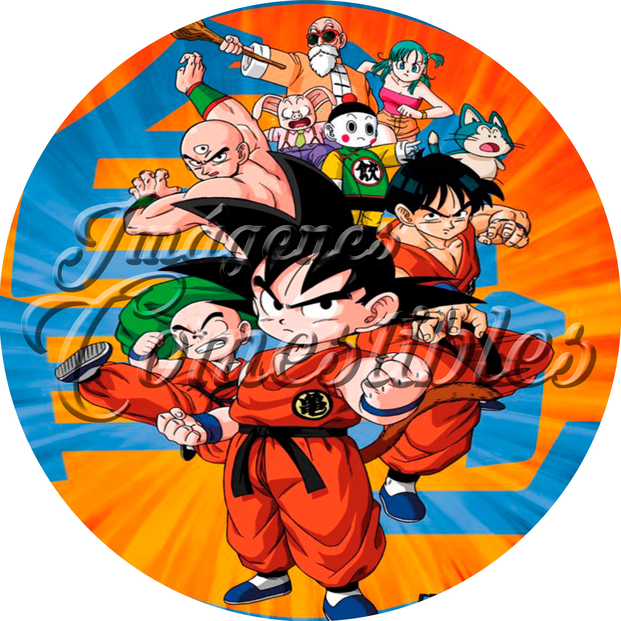 Oblea comestible - Dragon ball-1